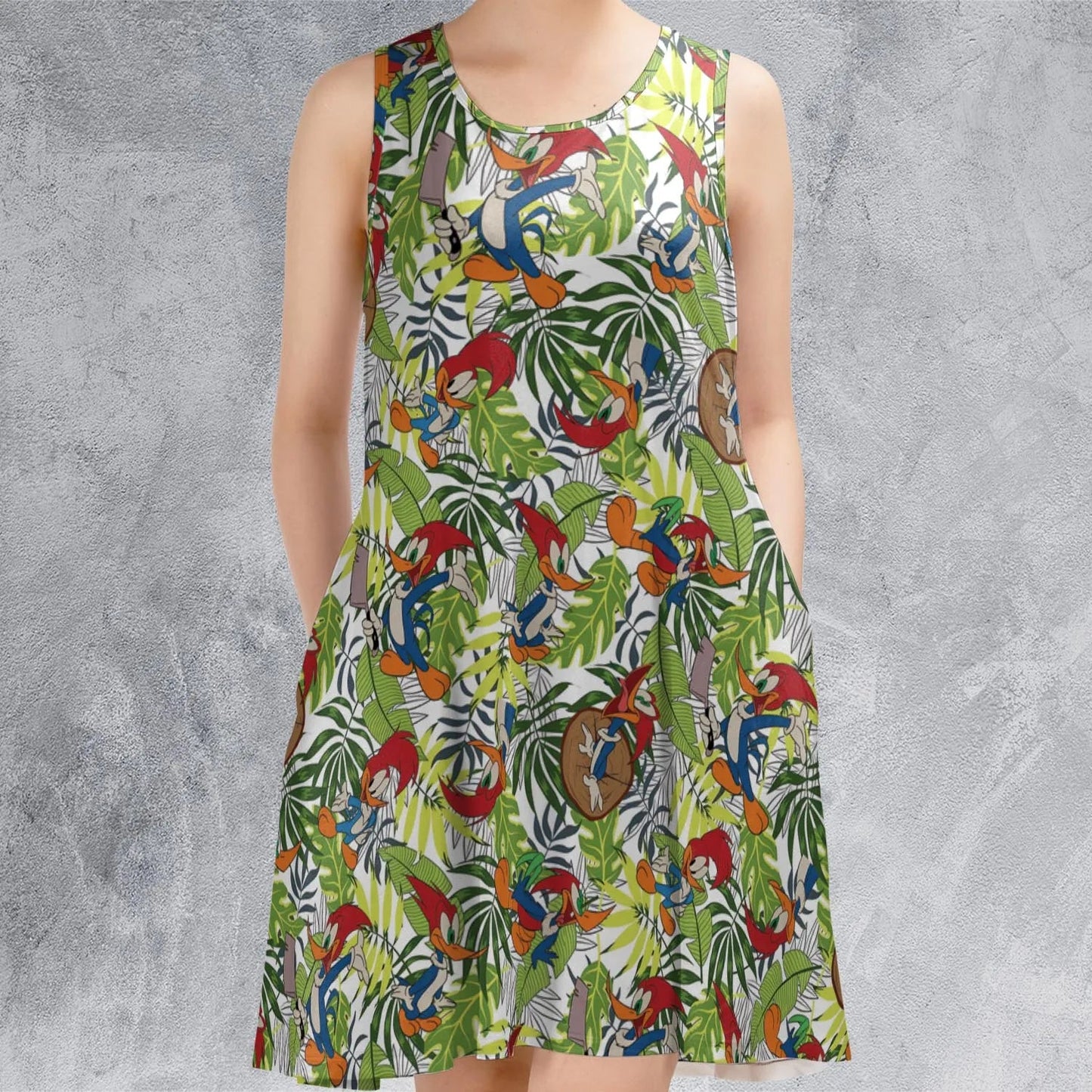 Casual Sleeveless Dress - 61X583HL