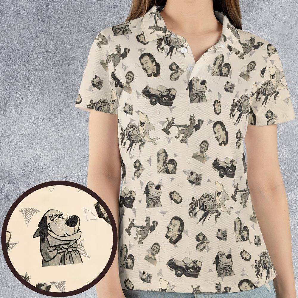 AOP Men/Women Polo Shirt - QFDCAHYP -  - 4
