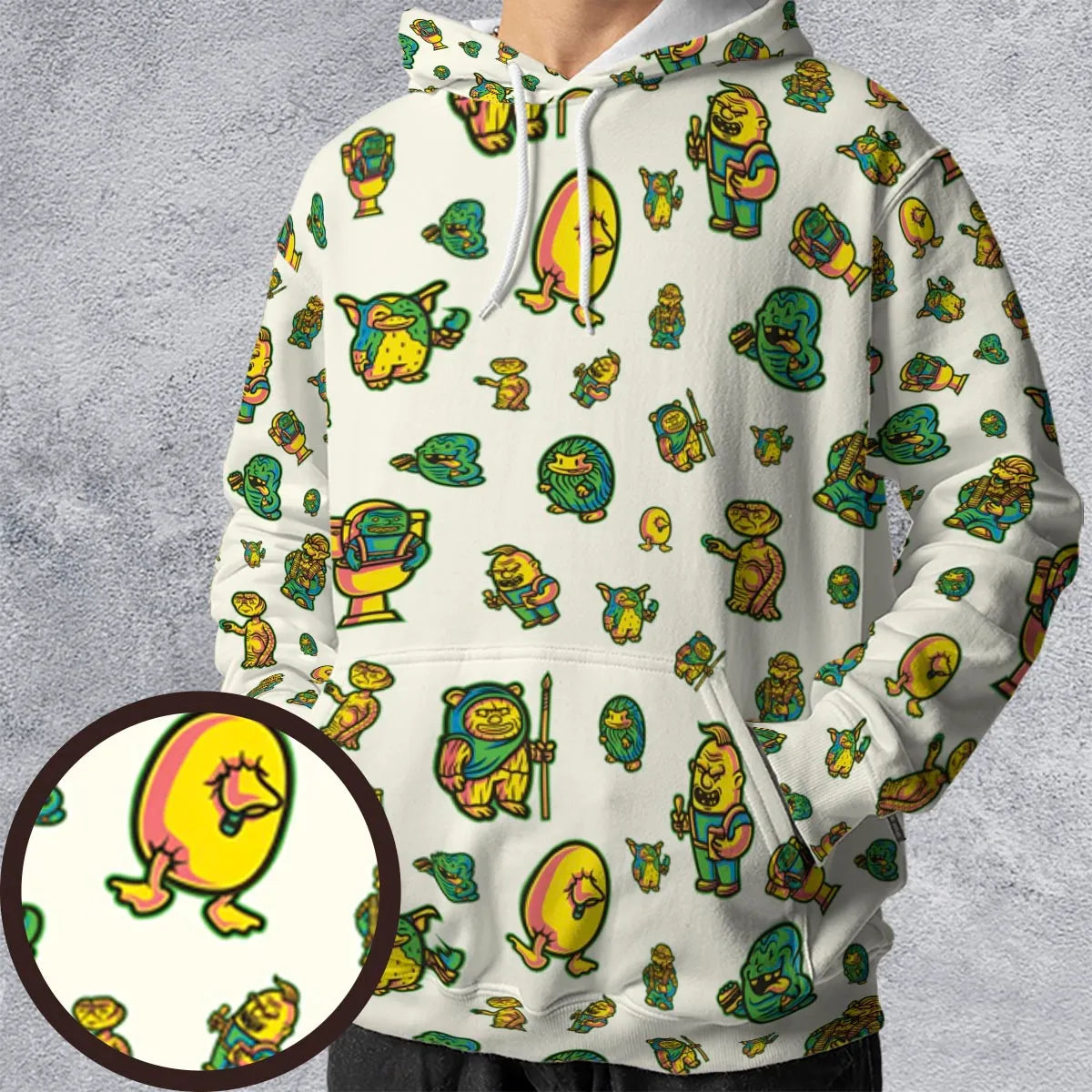 Full Print Hoodie - H18BZHMD