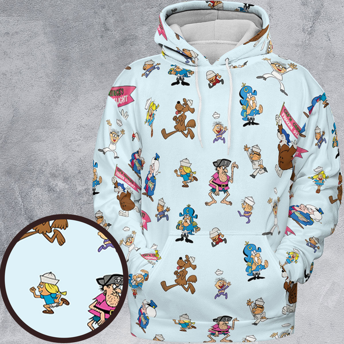 Full Print Hoodie - A11ZNDJY