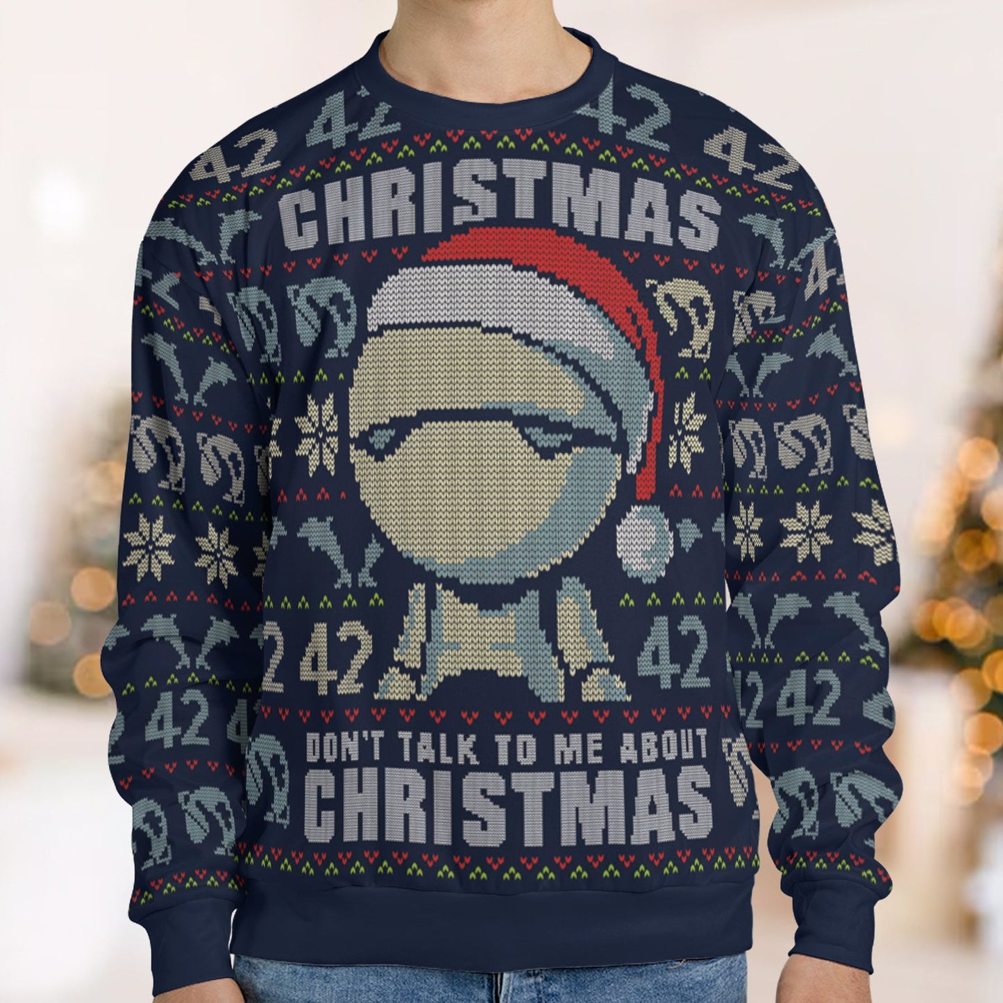 Ugly Christmas Sweatshirt - 8BC5ZNY4