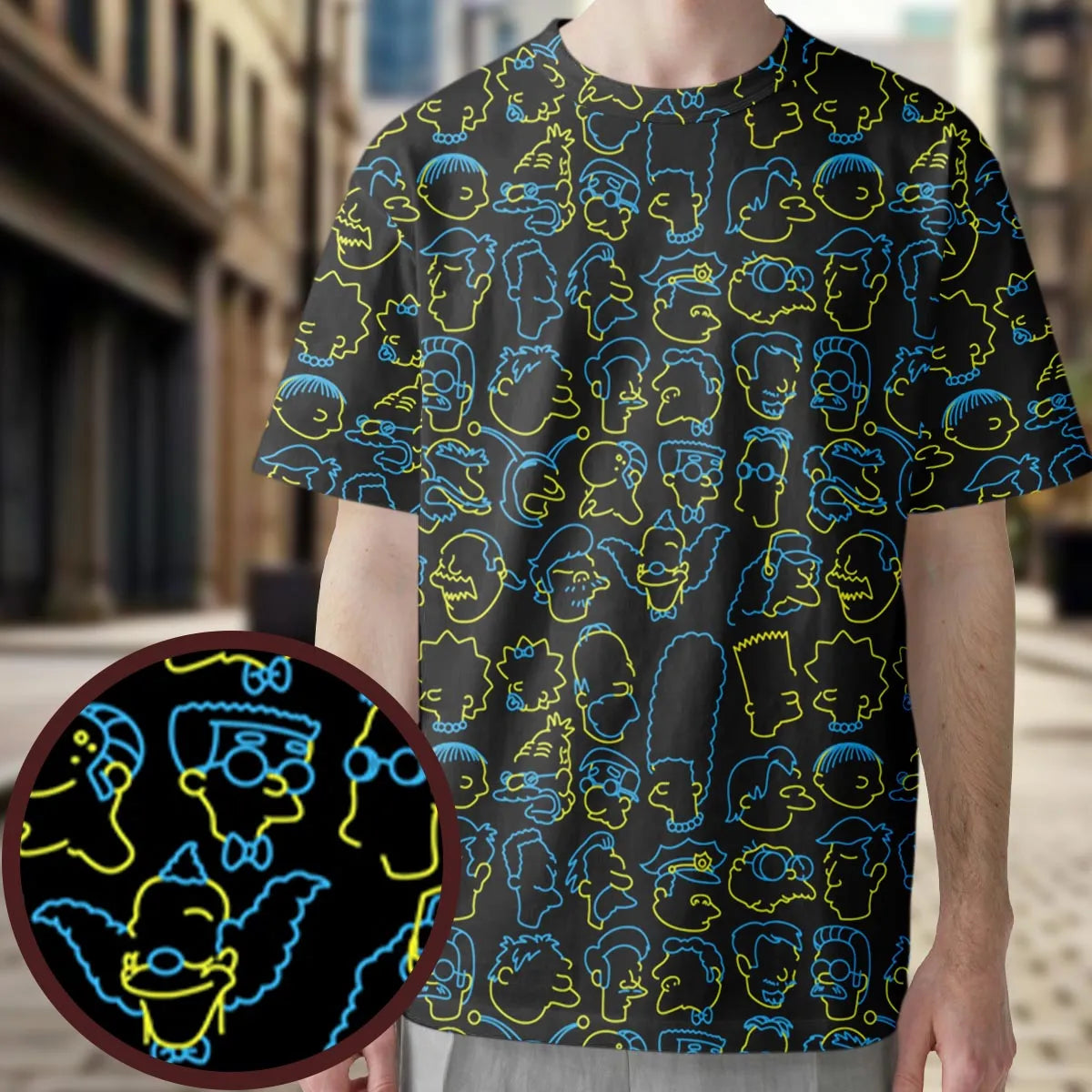 Full Print T-Shirt - 28DK3KN8