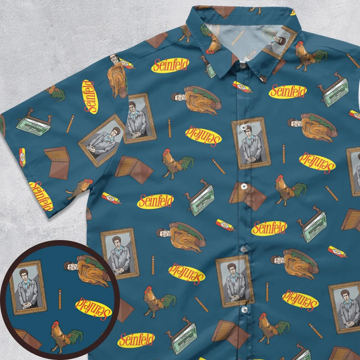 Short Sleeve Button Shirt - YVUGLN47