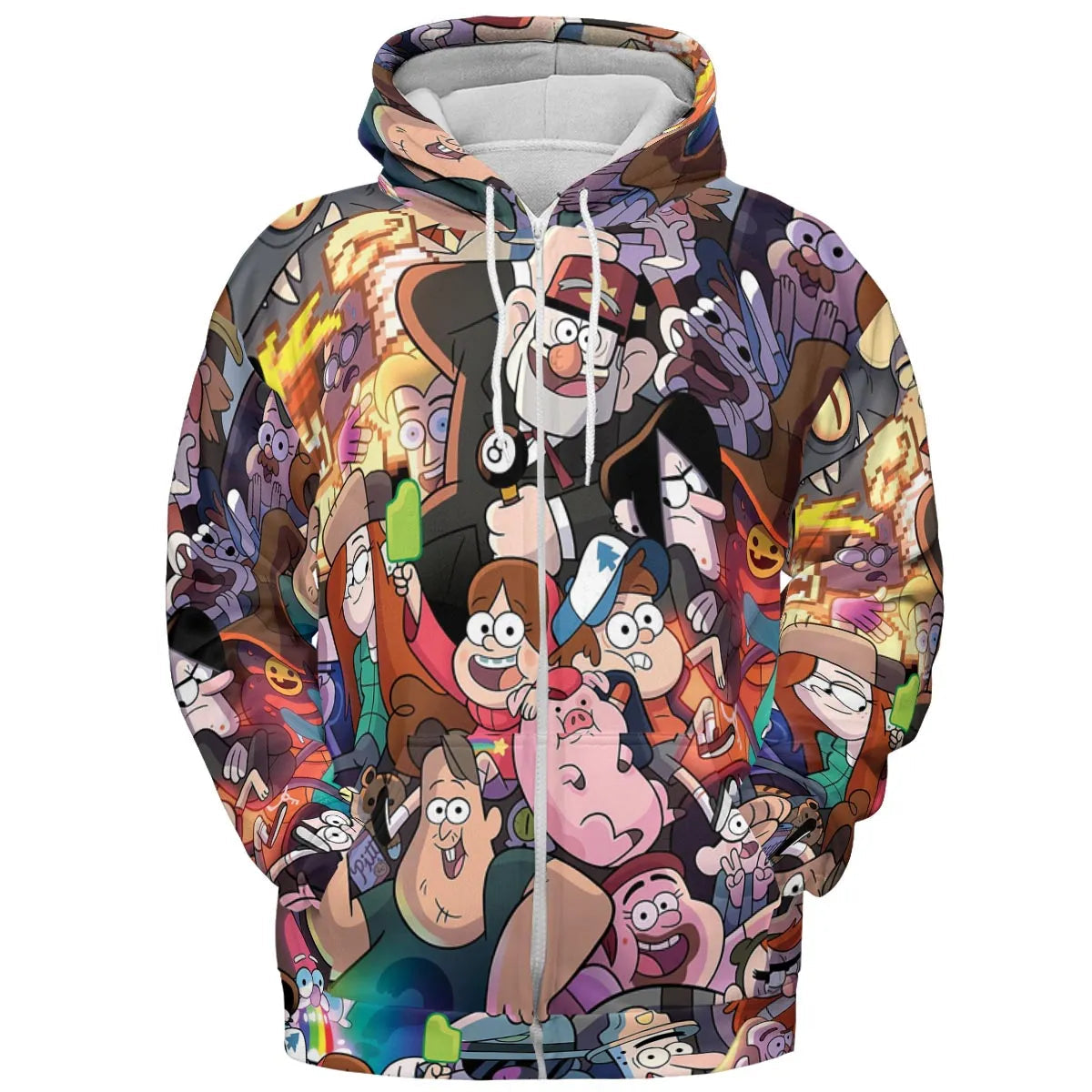 Full Print Hoodie - 7L2XSFQJ
