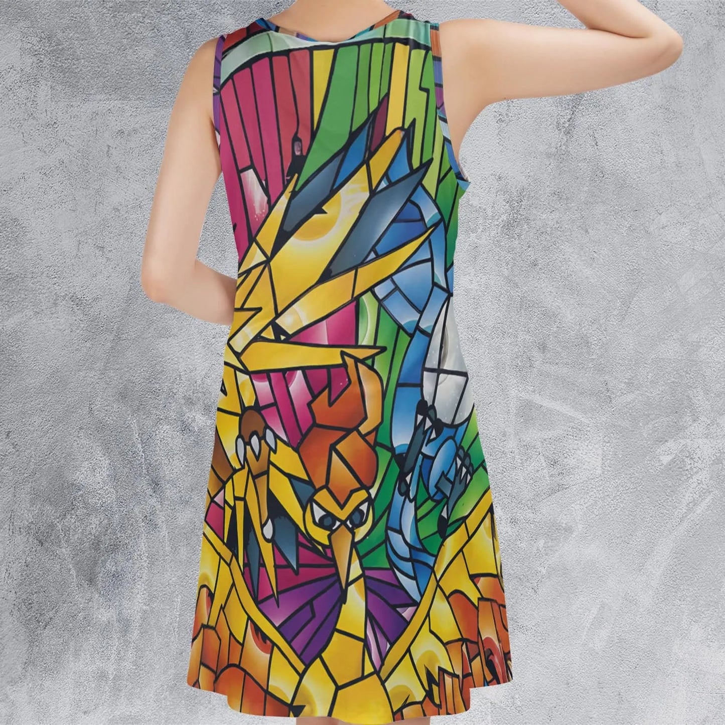 Casual Sleeveless Dress - G3N6V3MR