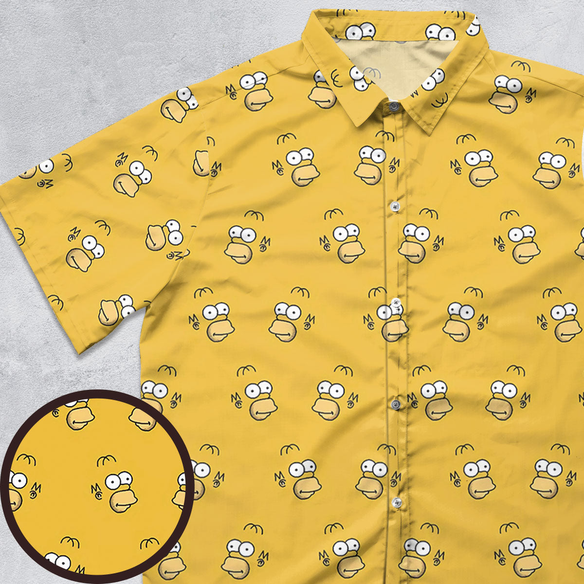 Short Sleeve Button Shirt - U82NMARS