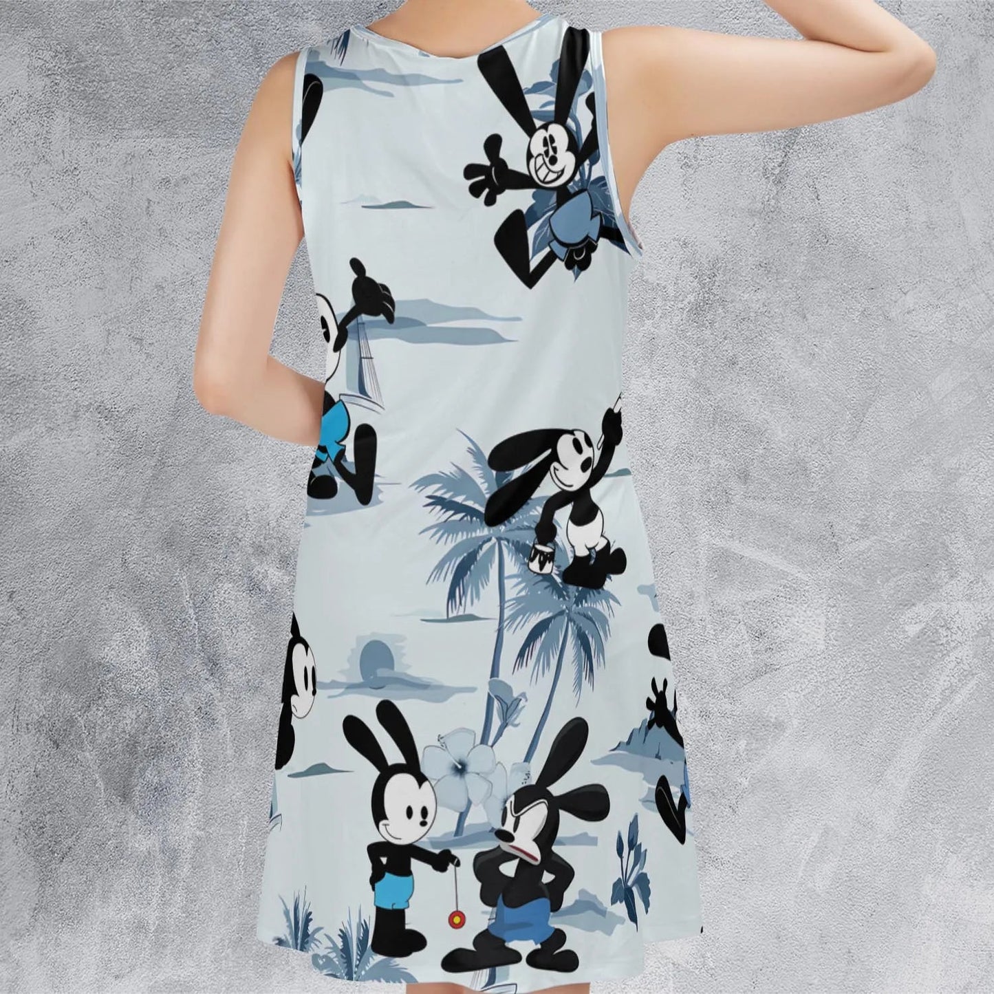 Casual Sleeveless Dress - 14FYV179