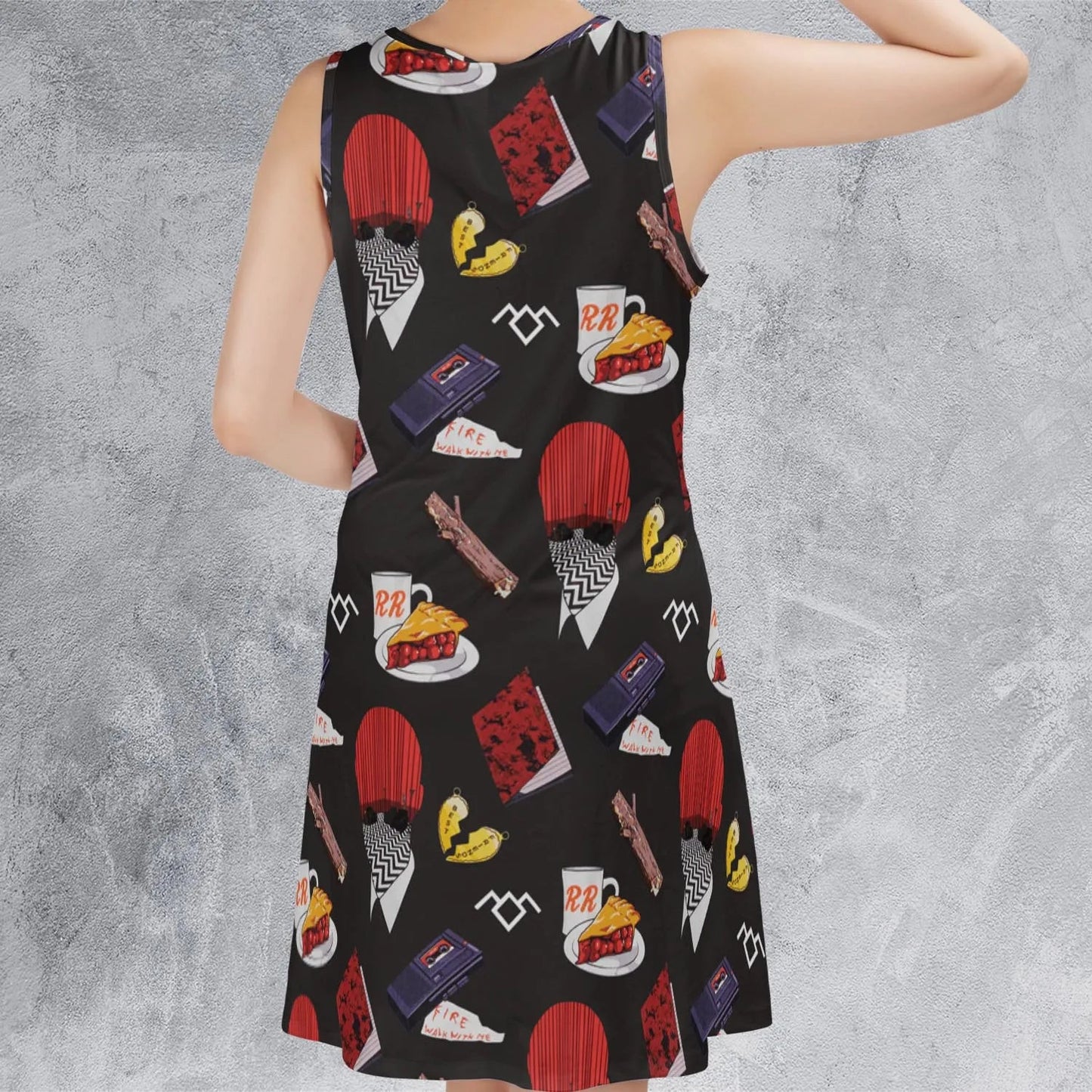 Casual Sleeveless Dress - R6LNF9XZ
