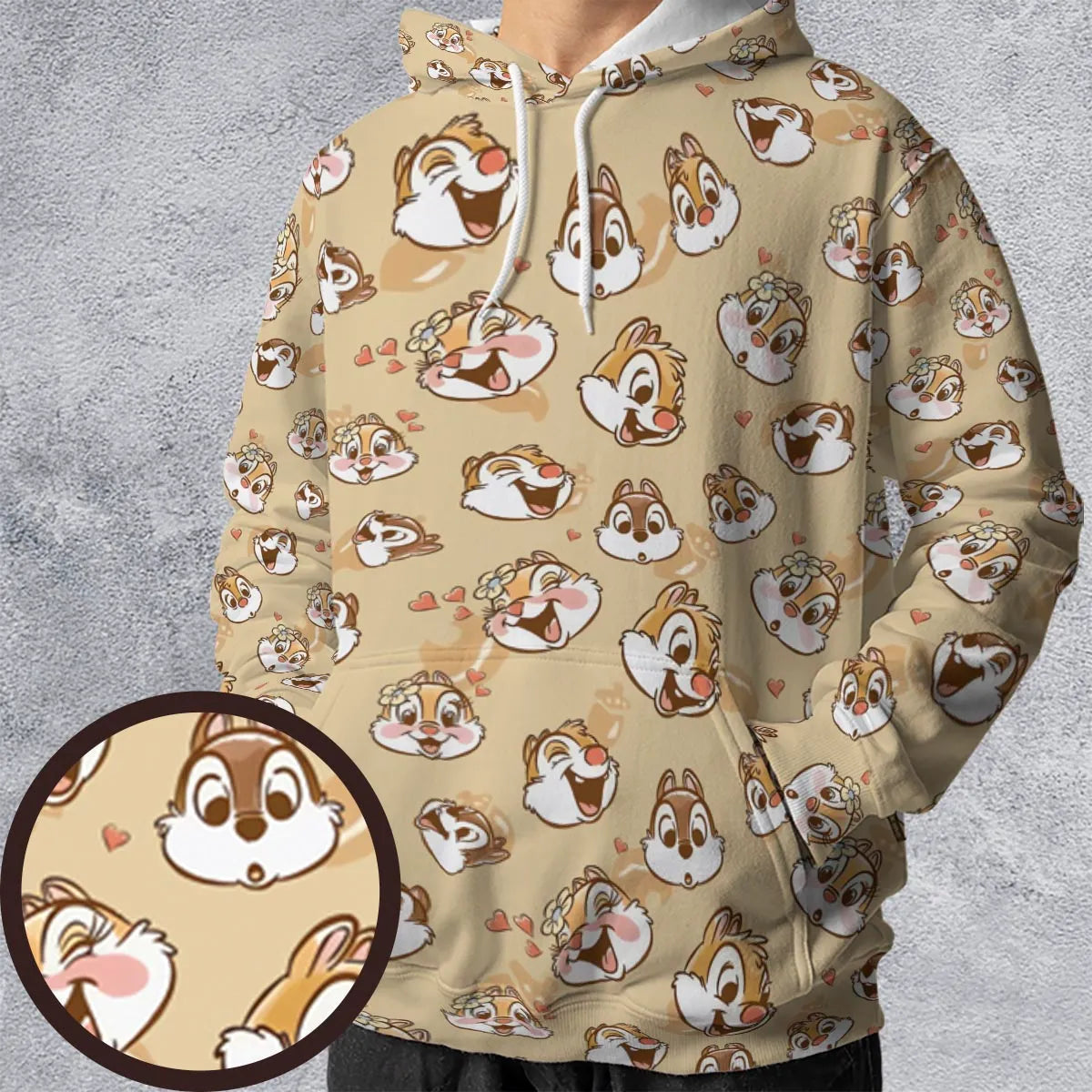 Full Print Hoodie - ZXECWJTR