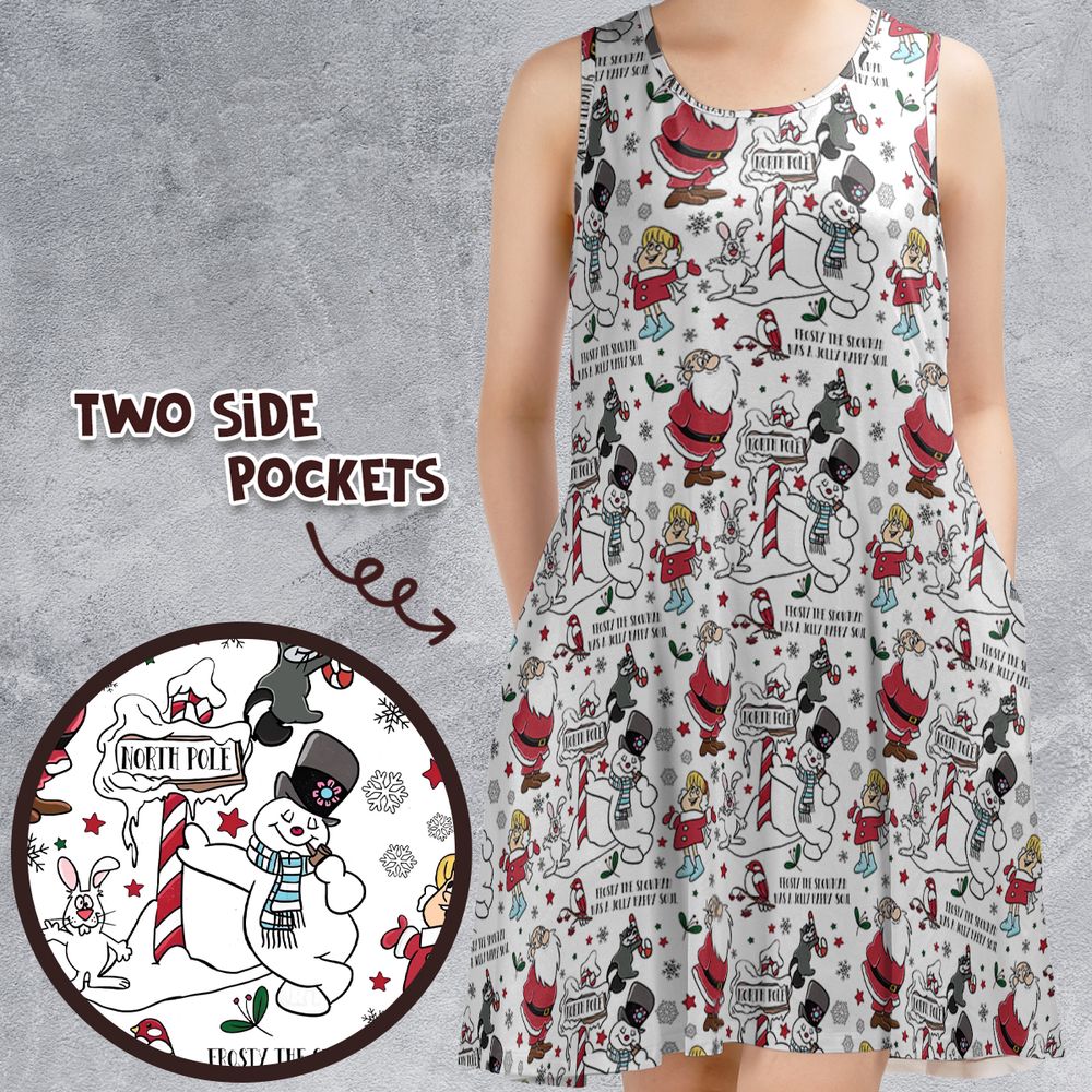 Sleeveless Dress - E5WETURZ -  - 1
