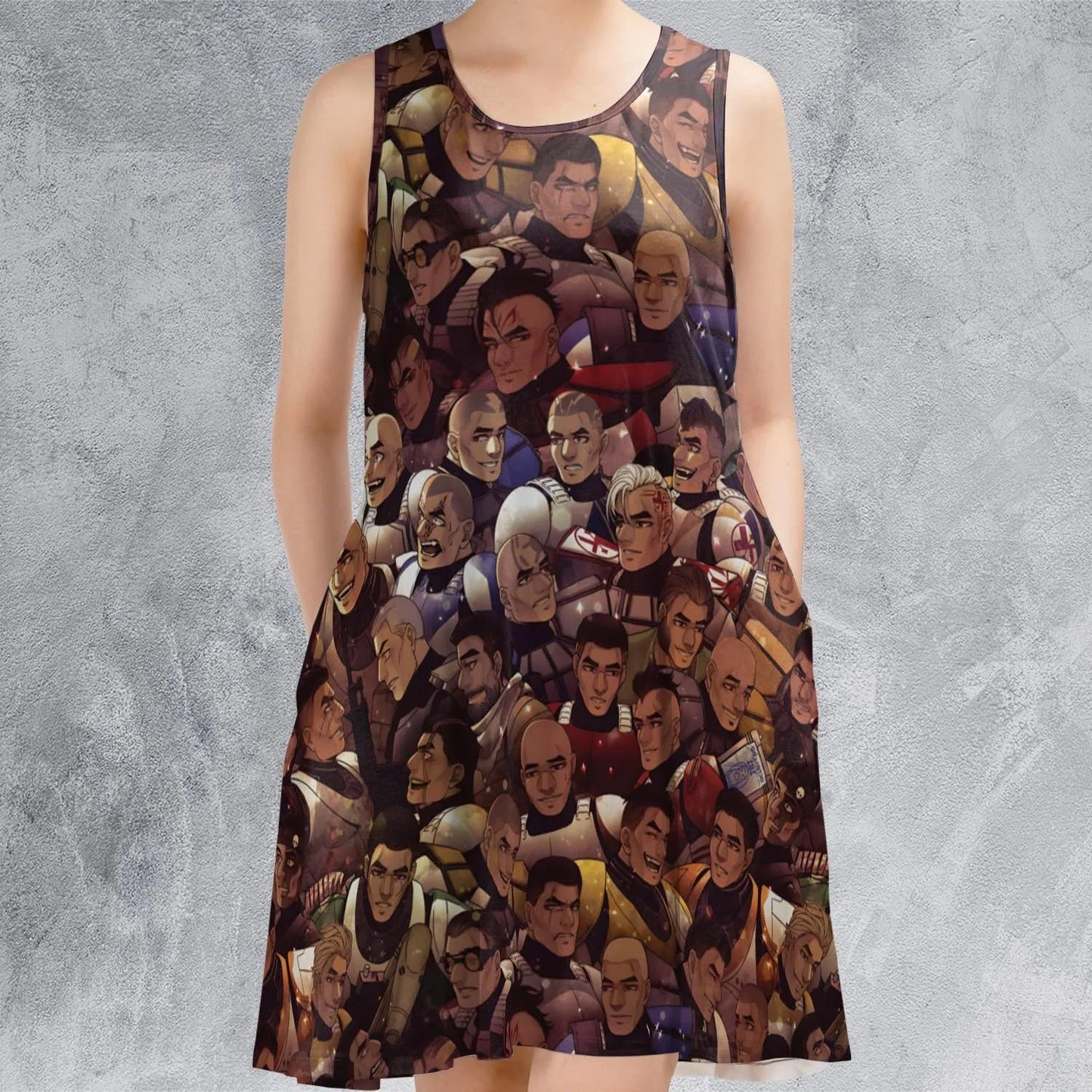 Casual Sleeveless Dress - 1KRDEY7G