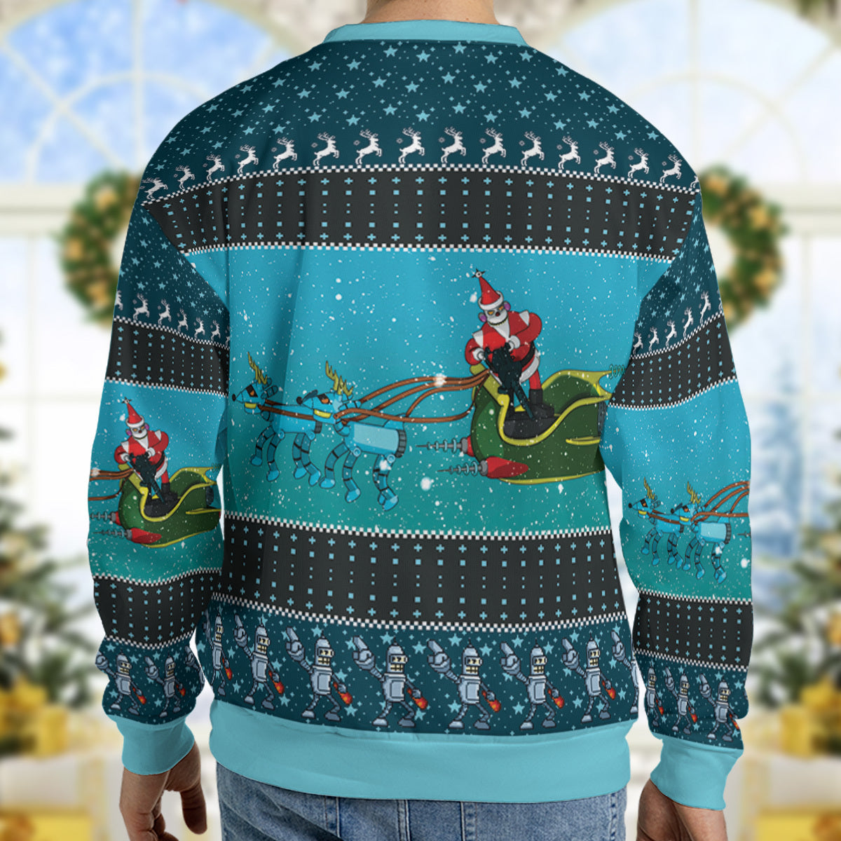 Ugly Christmas Sweatshirt - WM2BYYTJ