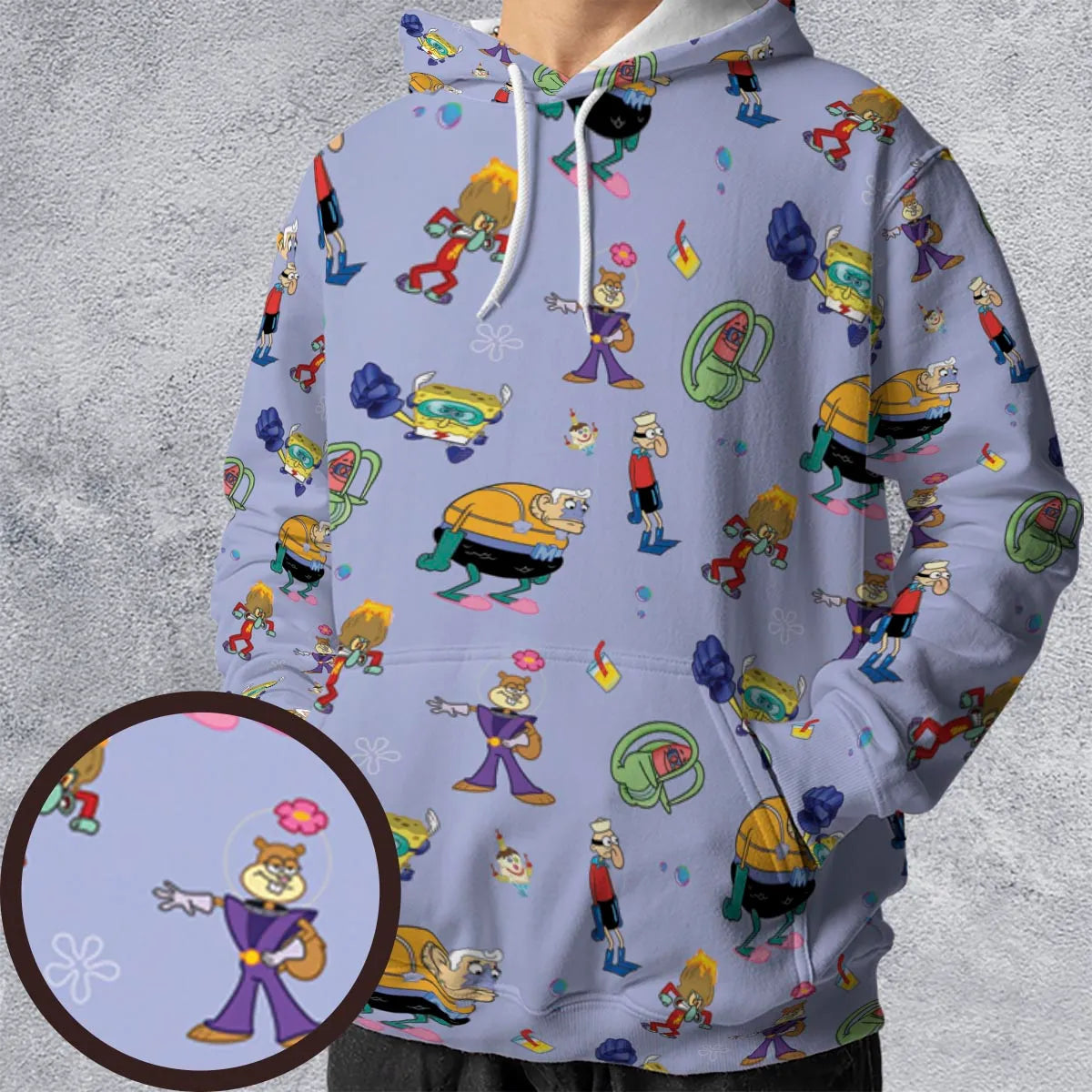 Full Print Hoodie - B2WYFJT2