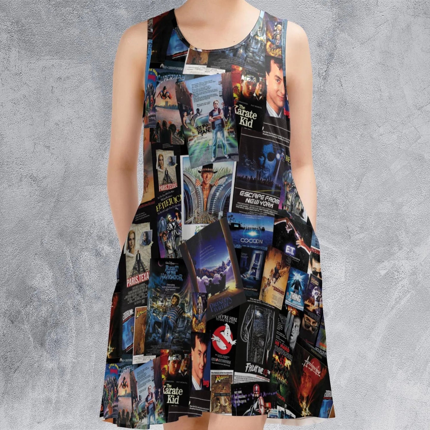 Casual Sleeveless Dress - JTGCZQTQ