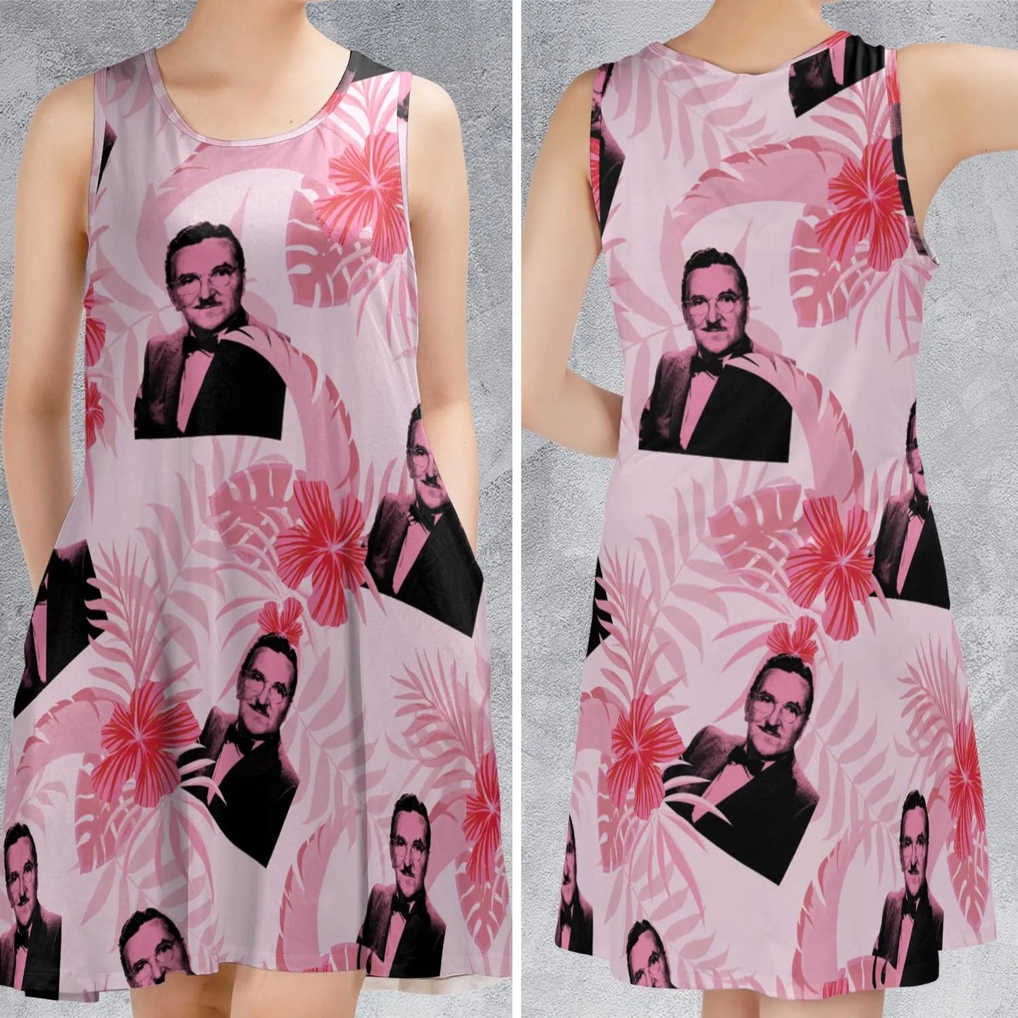 Casual Sleeveless Dress - DAQVN9DV