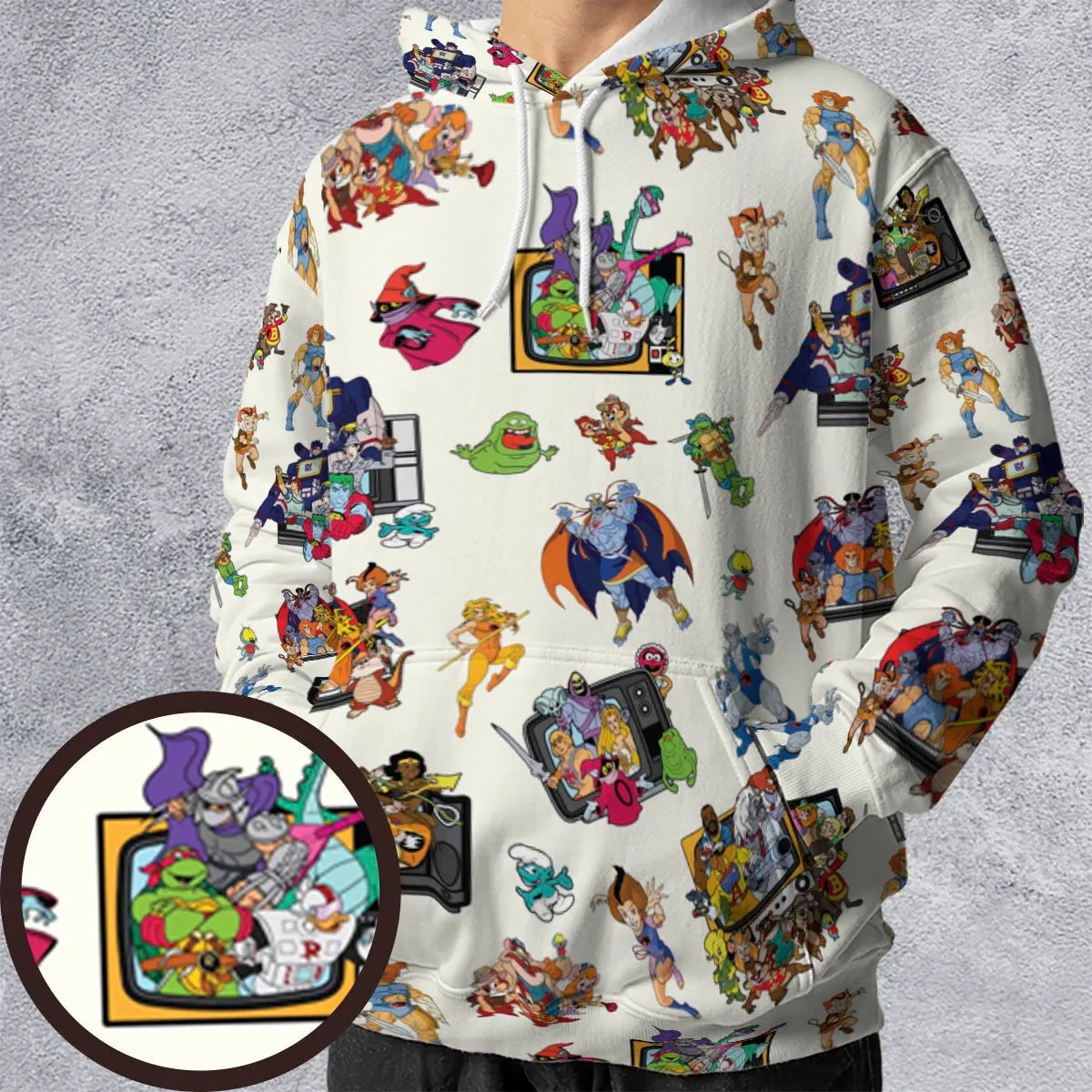 Full Print Hoodie - QY1TNG6Q