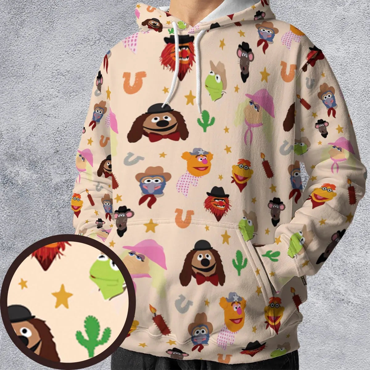 Full Print Hoodie - NDQ7LEAY