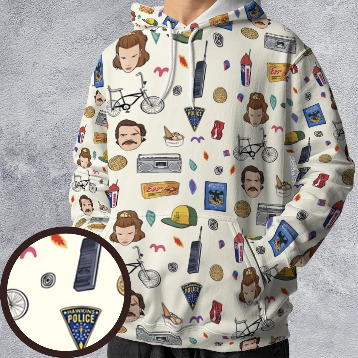 Full Print Hoodie - QN6EHK9Z