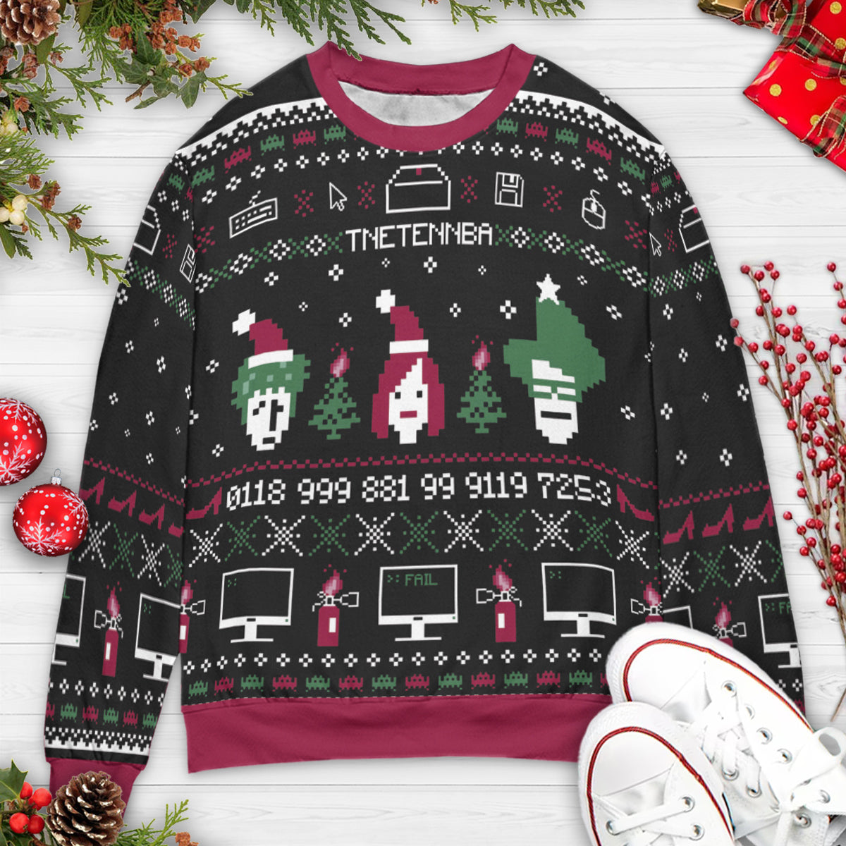 Ugly Christmas Sweatshirt - 5991RLGQ