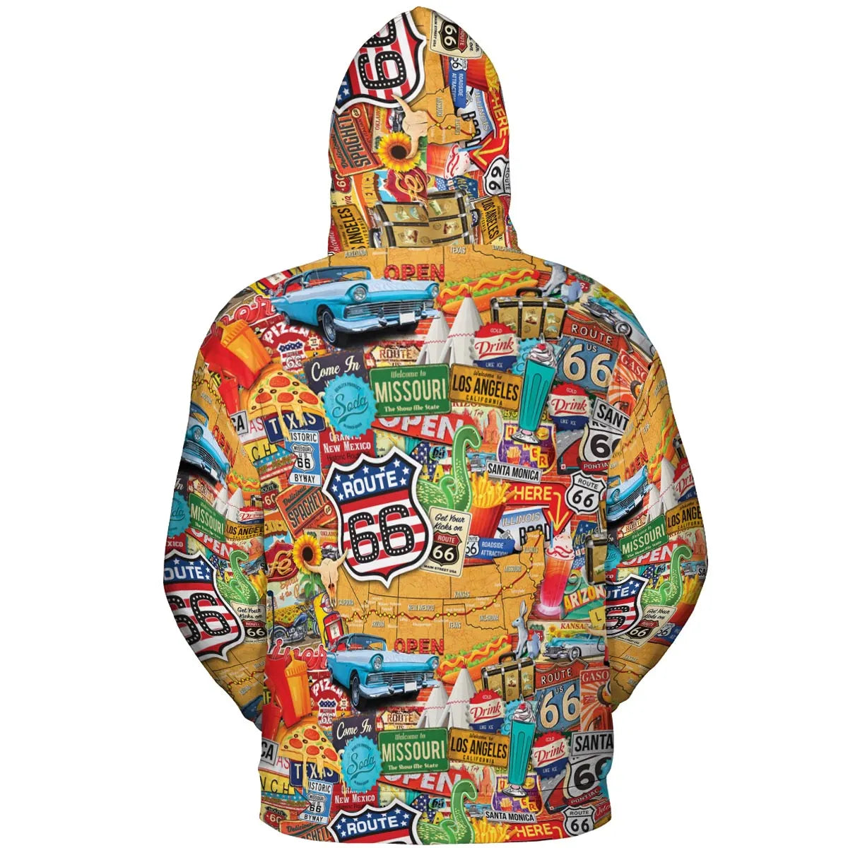Full Print Hoodie - H2SDCQ7J
