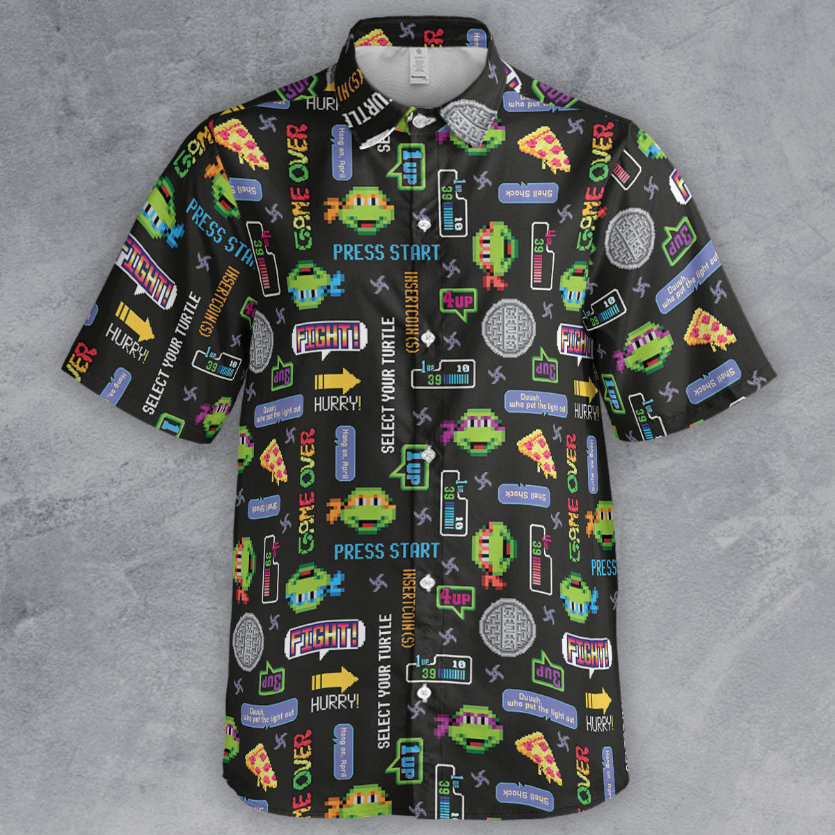Short Sleeve Button Shirt - APJEDKJK