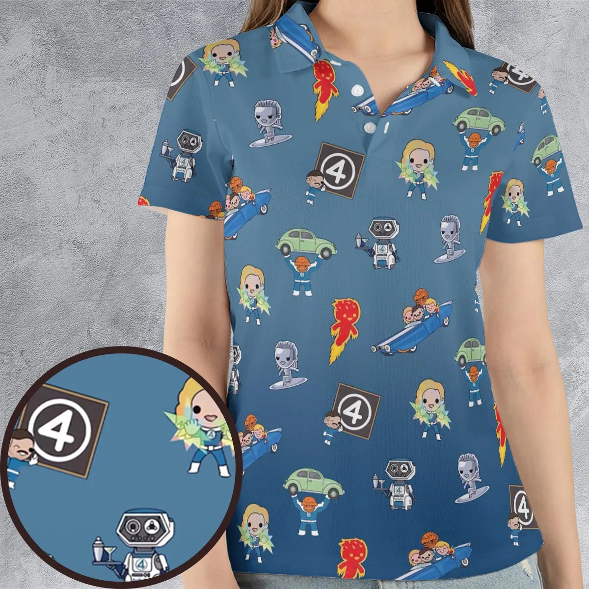 Unisex Polo Shirt - 8DMDNY8U