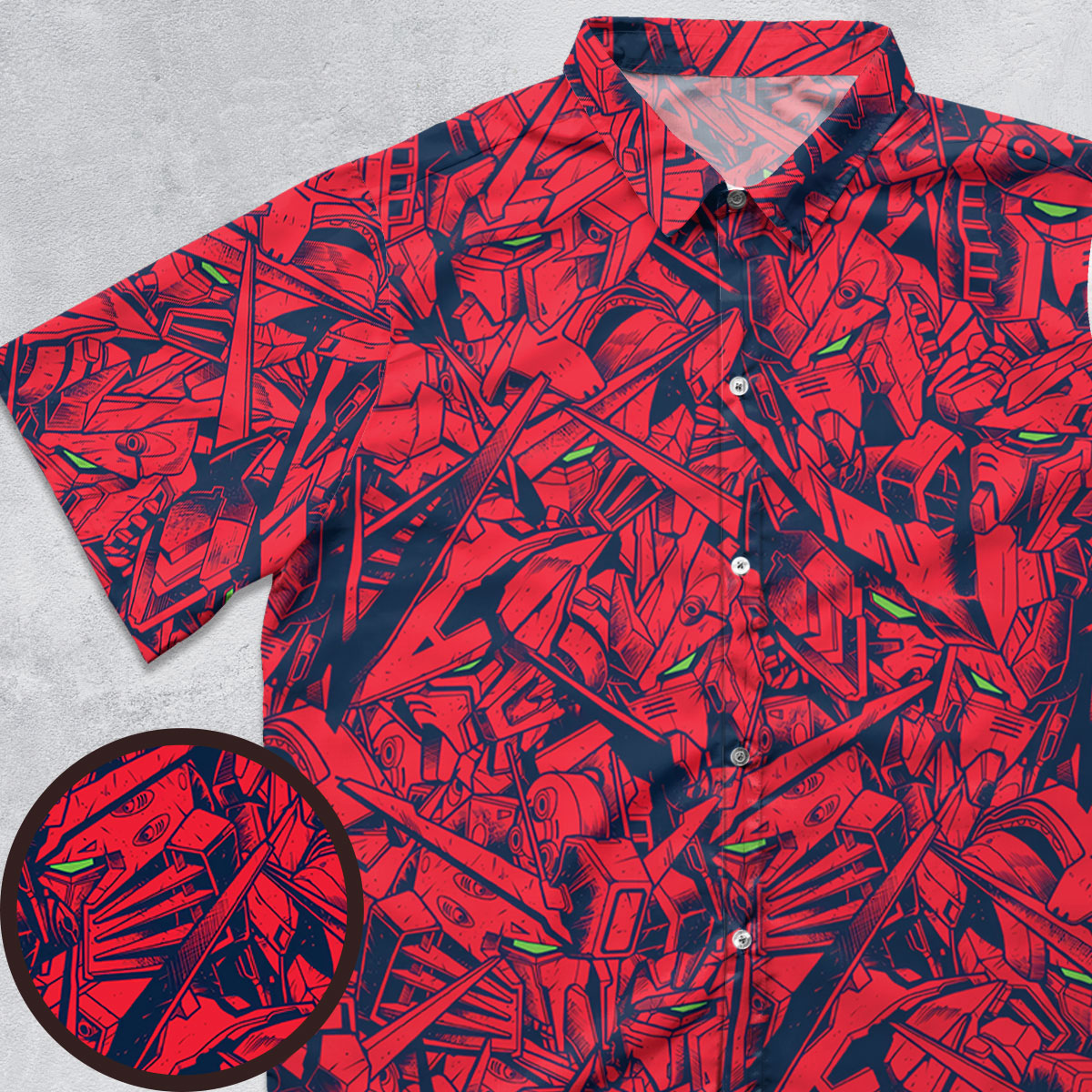 Short Sleeve Button Shirt - F5HL5T21