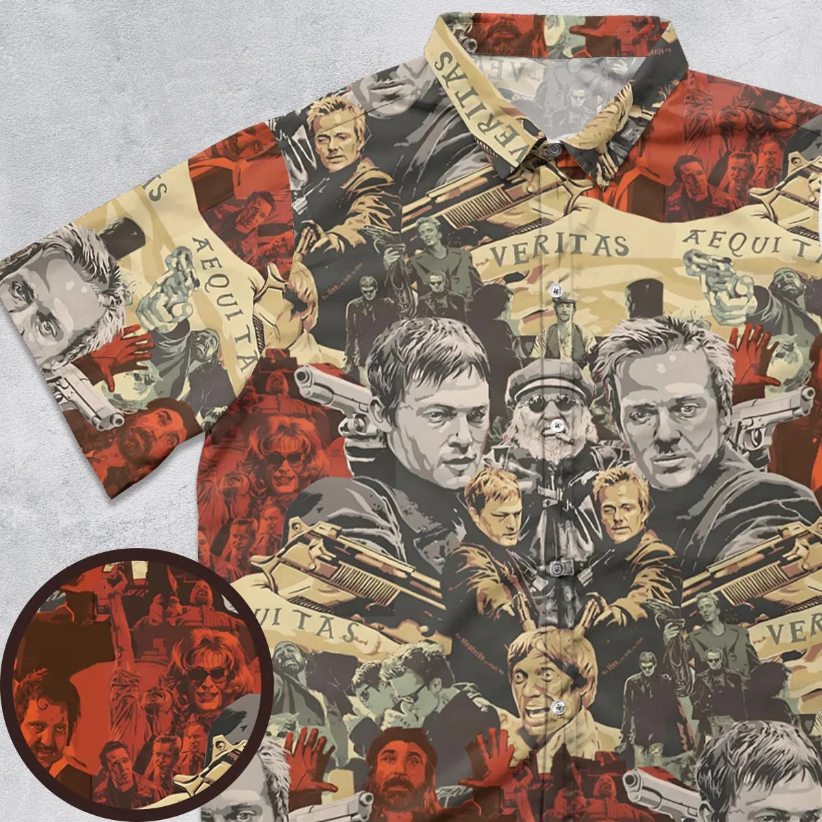Short Sleeve Button Shirt - 16SQWSGG