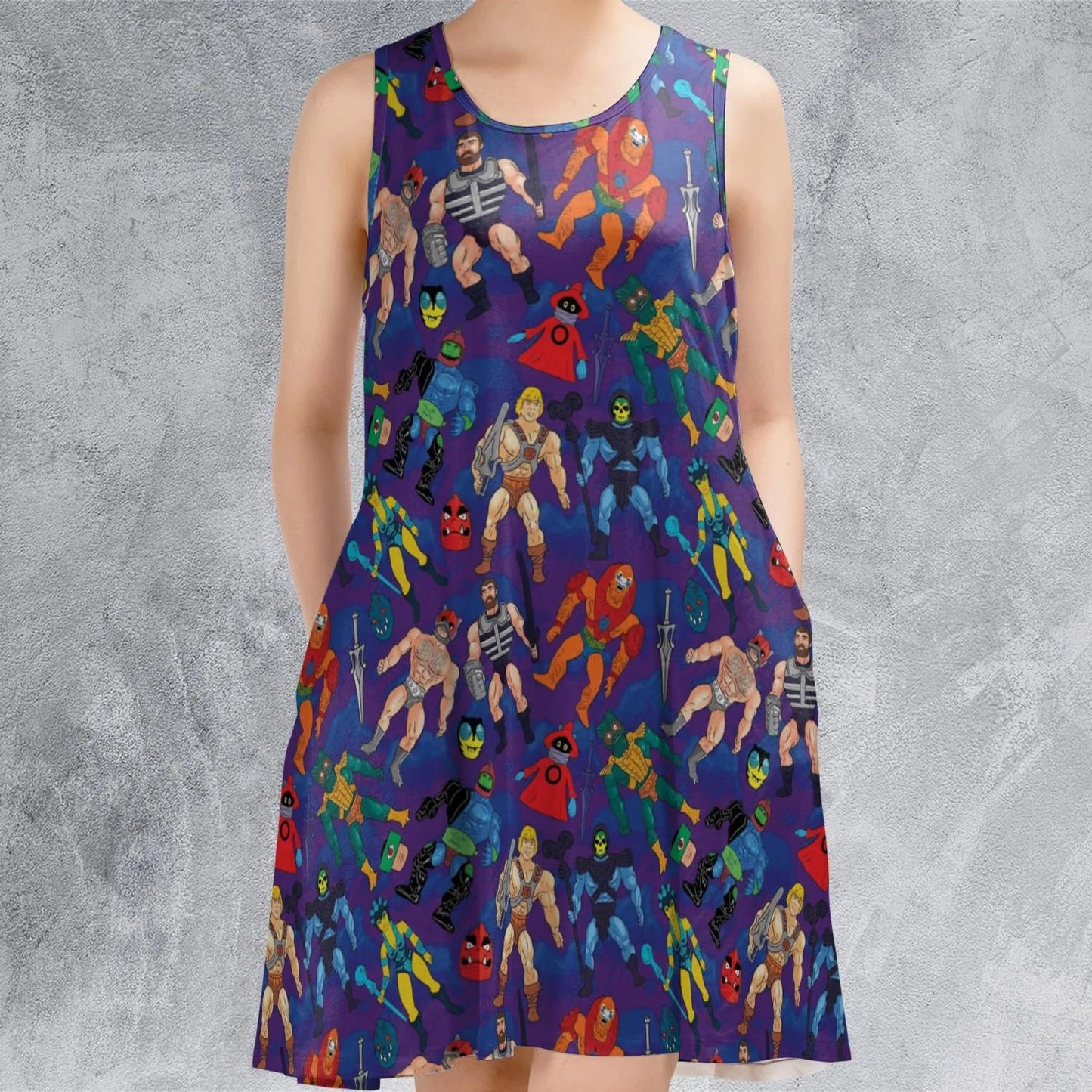 Casual Sleeveless Dress - L1VLFXXC