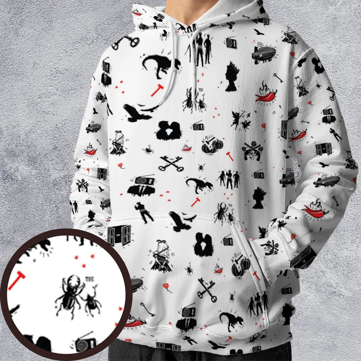 Full Print Hoodie - TS4TYKFK