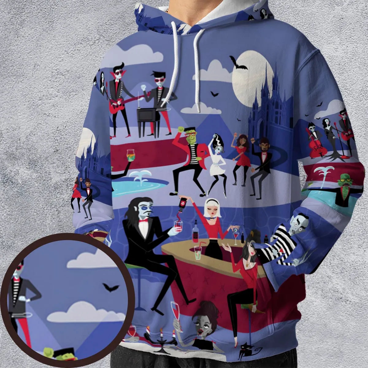 Full Print Hoodie - 1S8NMPH2