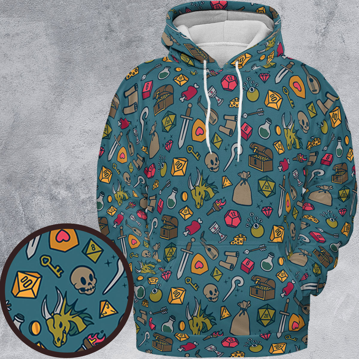 Full Print Hoodie - 92NC7FCH