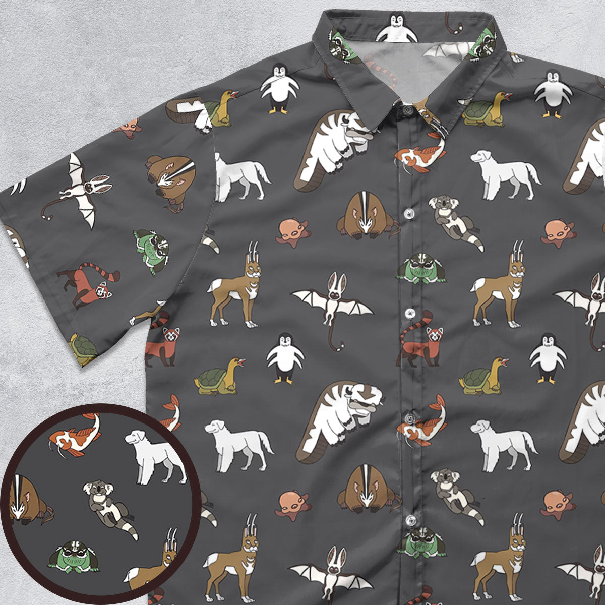 Short Sleeve Button Shirt - 2B66EZPA