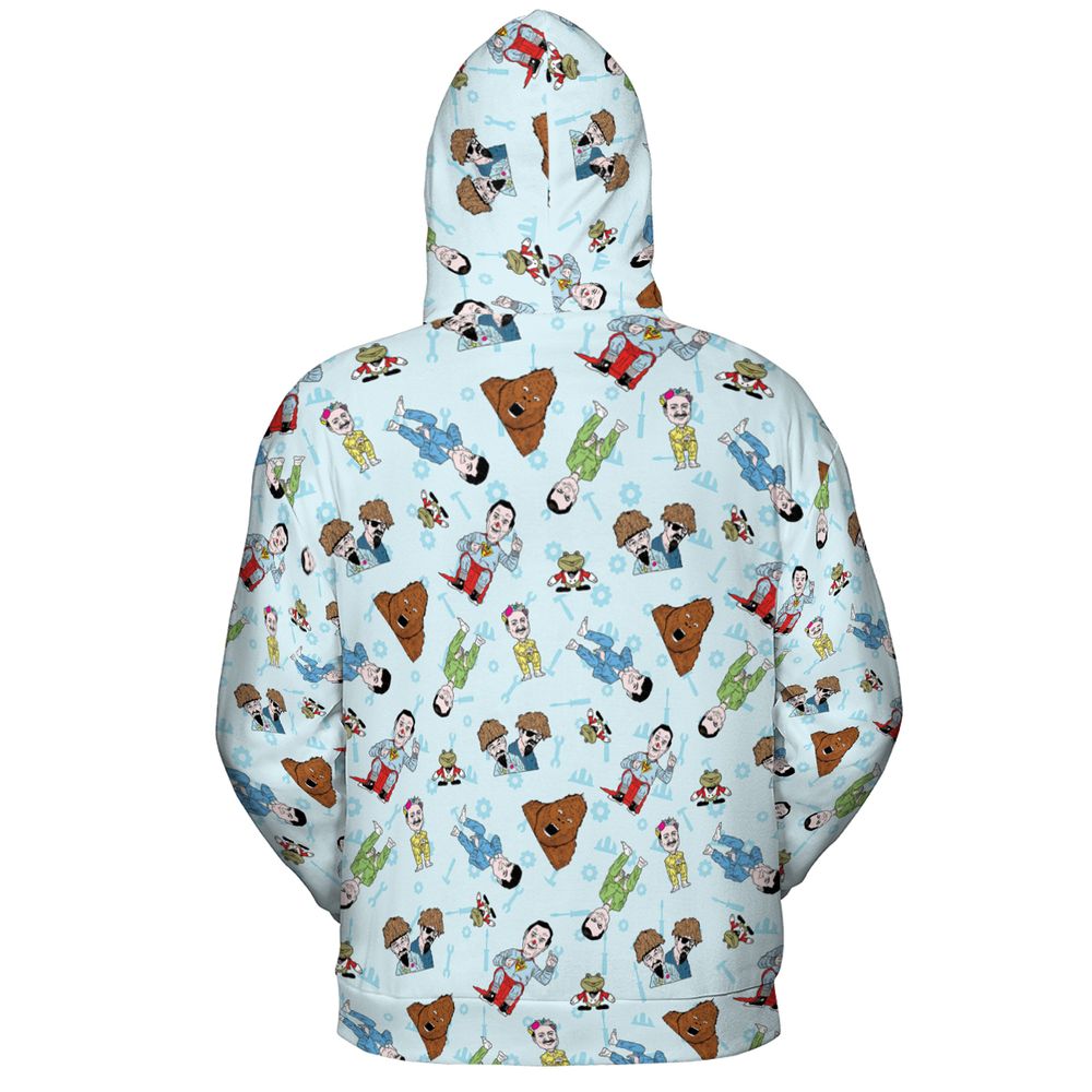All-over Print Hoodie - JVZLBDTG -  - 4