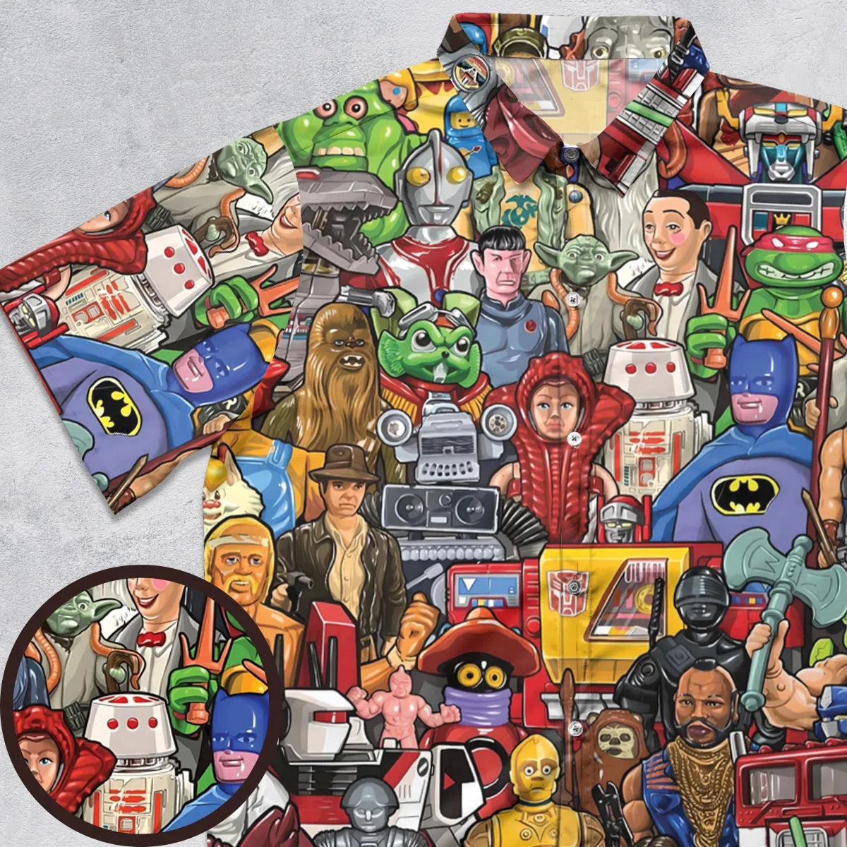 Short Sleeve Button Shirt - 1H4US4UC
