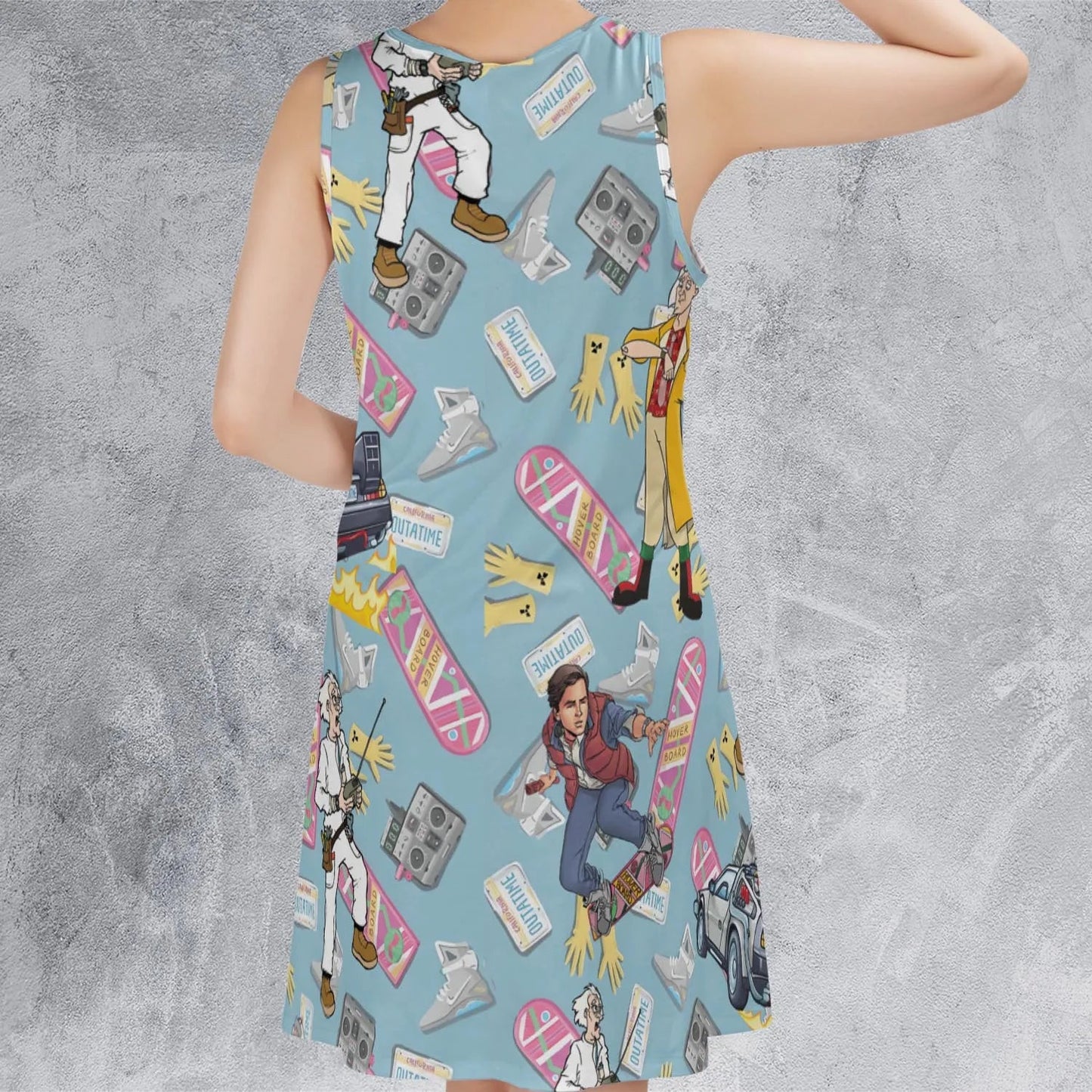 Casual Sleeveless Dress - LC6HFT2T