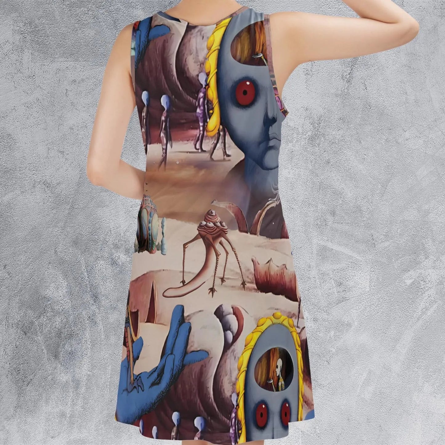 Casual Sleeveless Dress - MEYNSS76