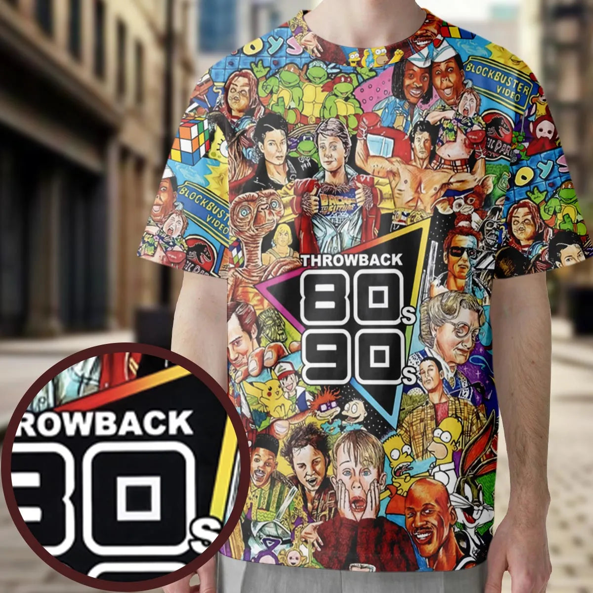 Full Print T-shirt - Q3FRF7NG