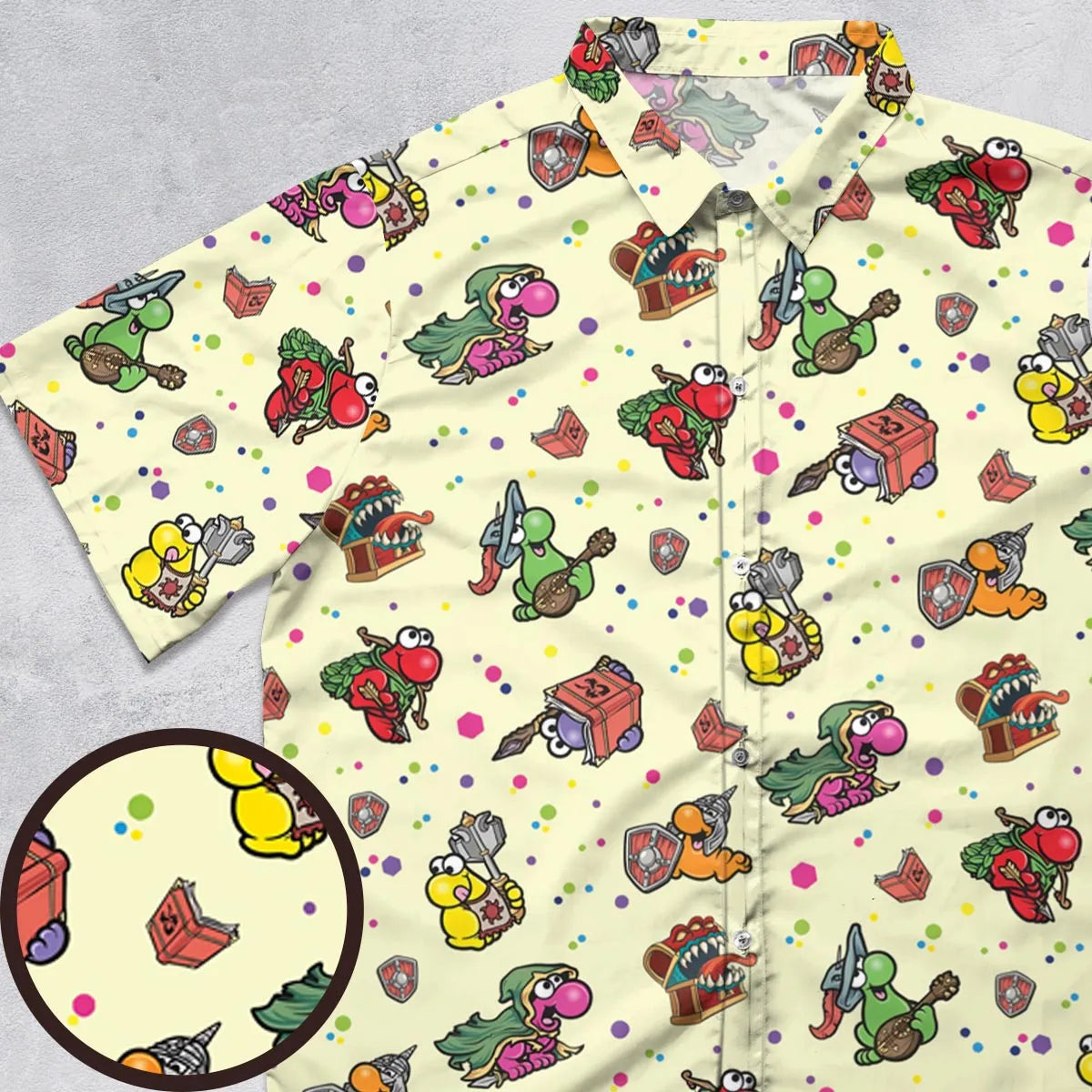 Short Sleeve Button Shirt - DDQ26XC1