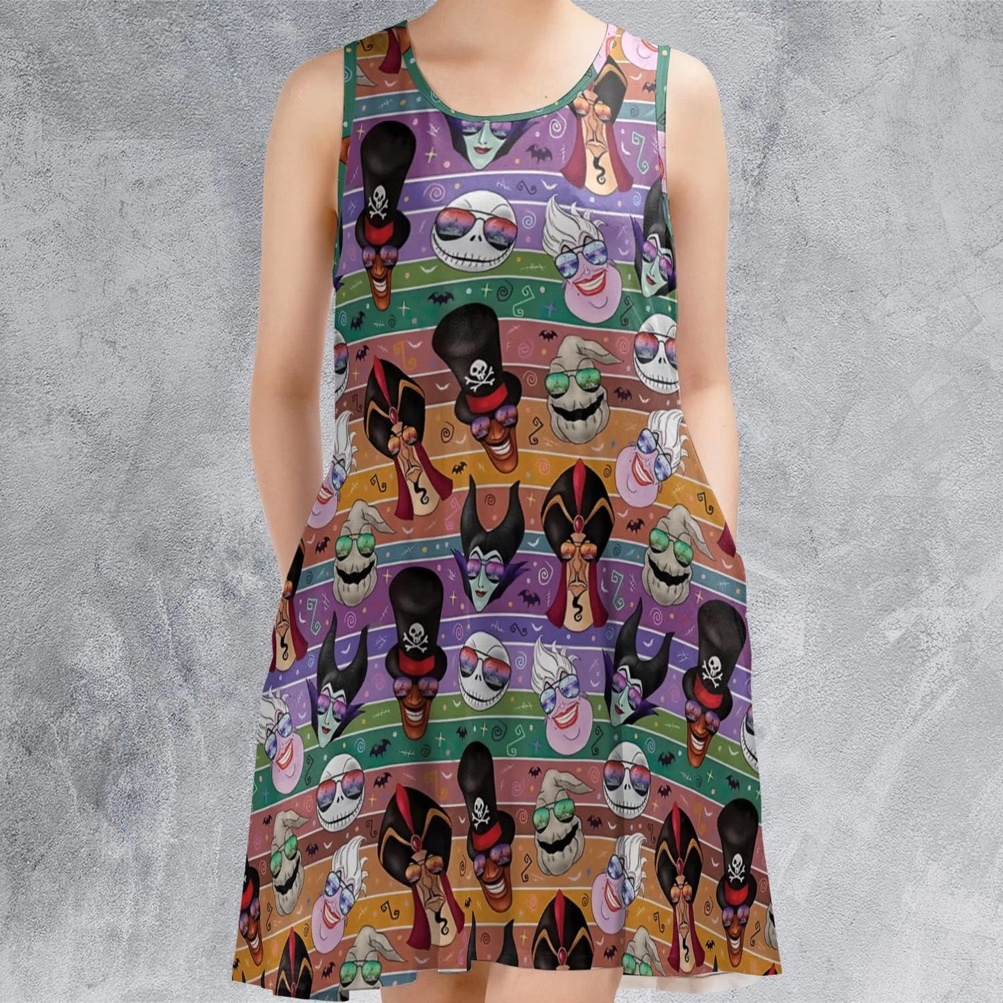 Casual Sleeveless Dress - NWMKUM1R