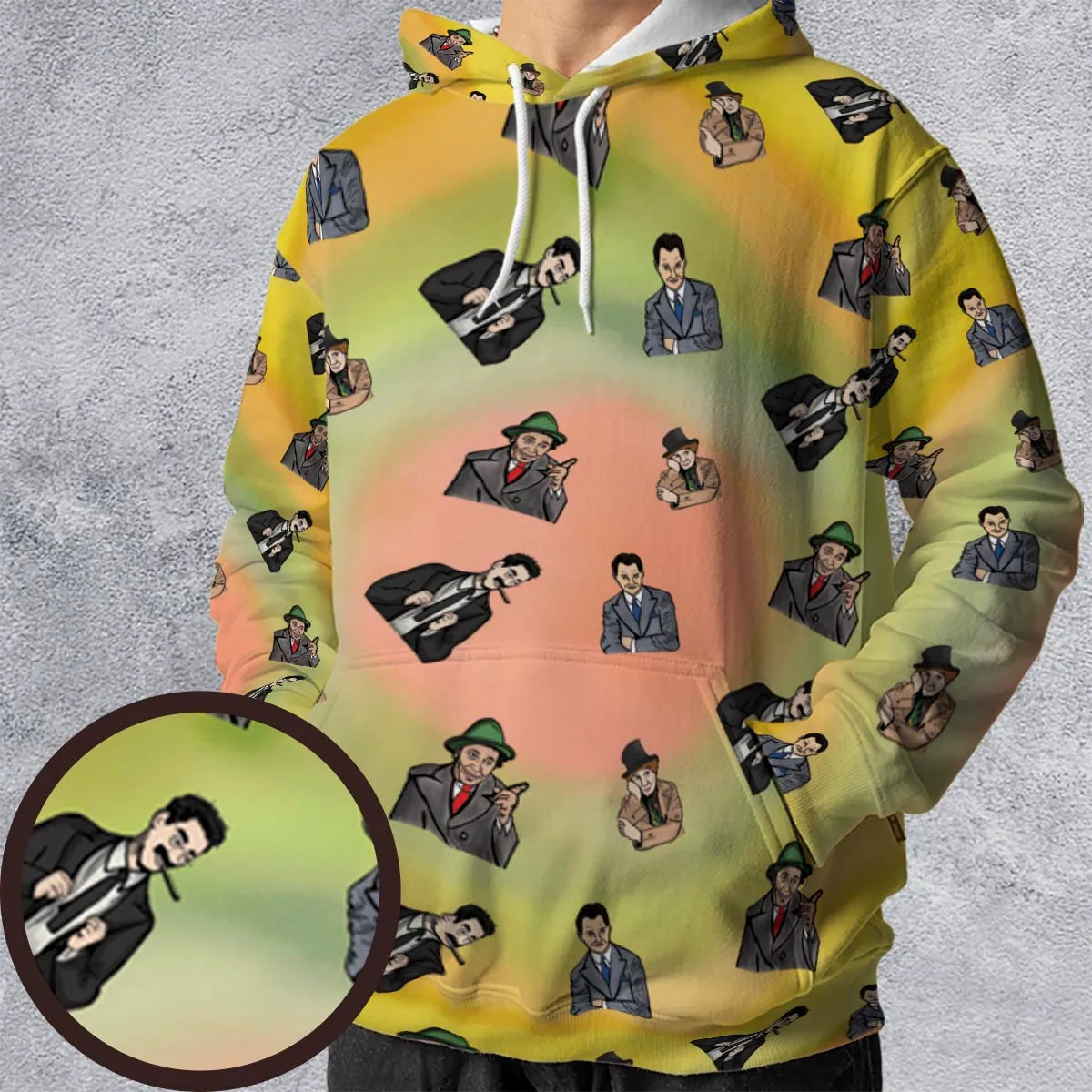 Full Print Hoodie - VUB4MCTQ