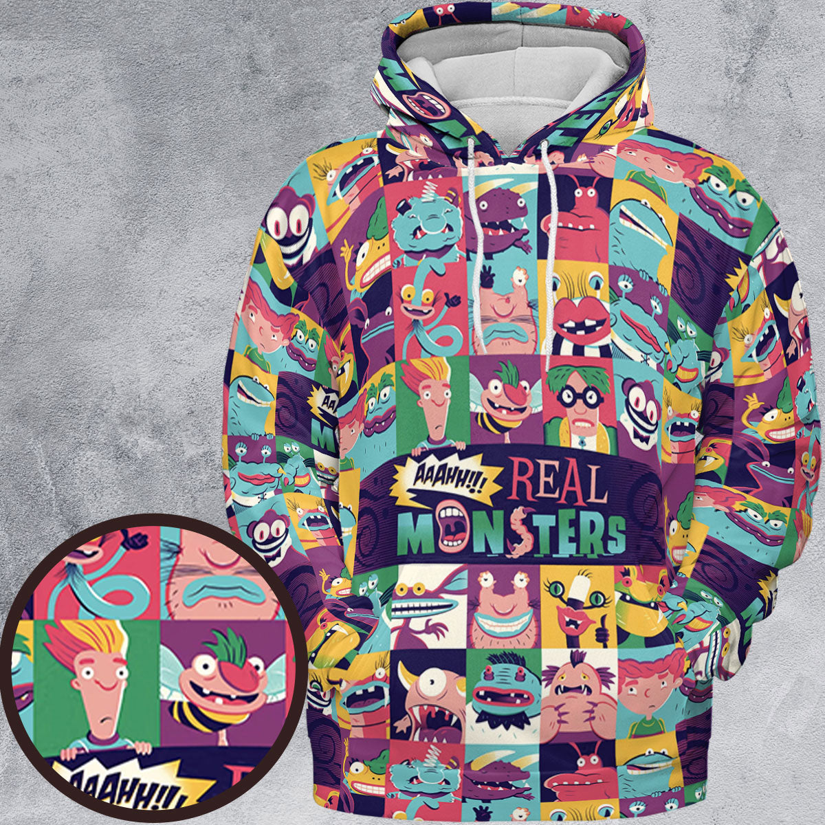 Full Print Hoodie - 3U6QE4D1