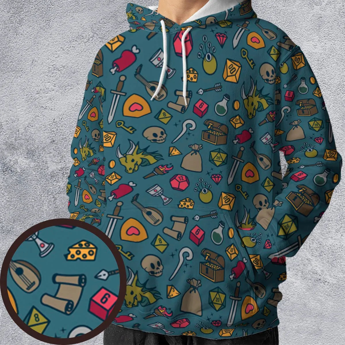 Full Print Hoodie - 92NC7FCH