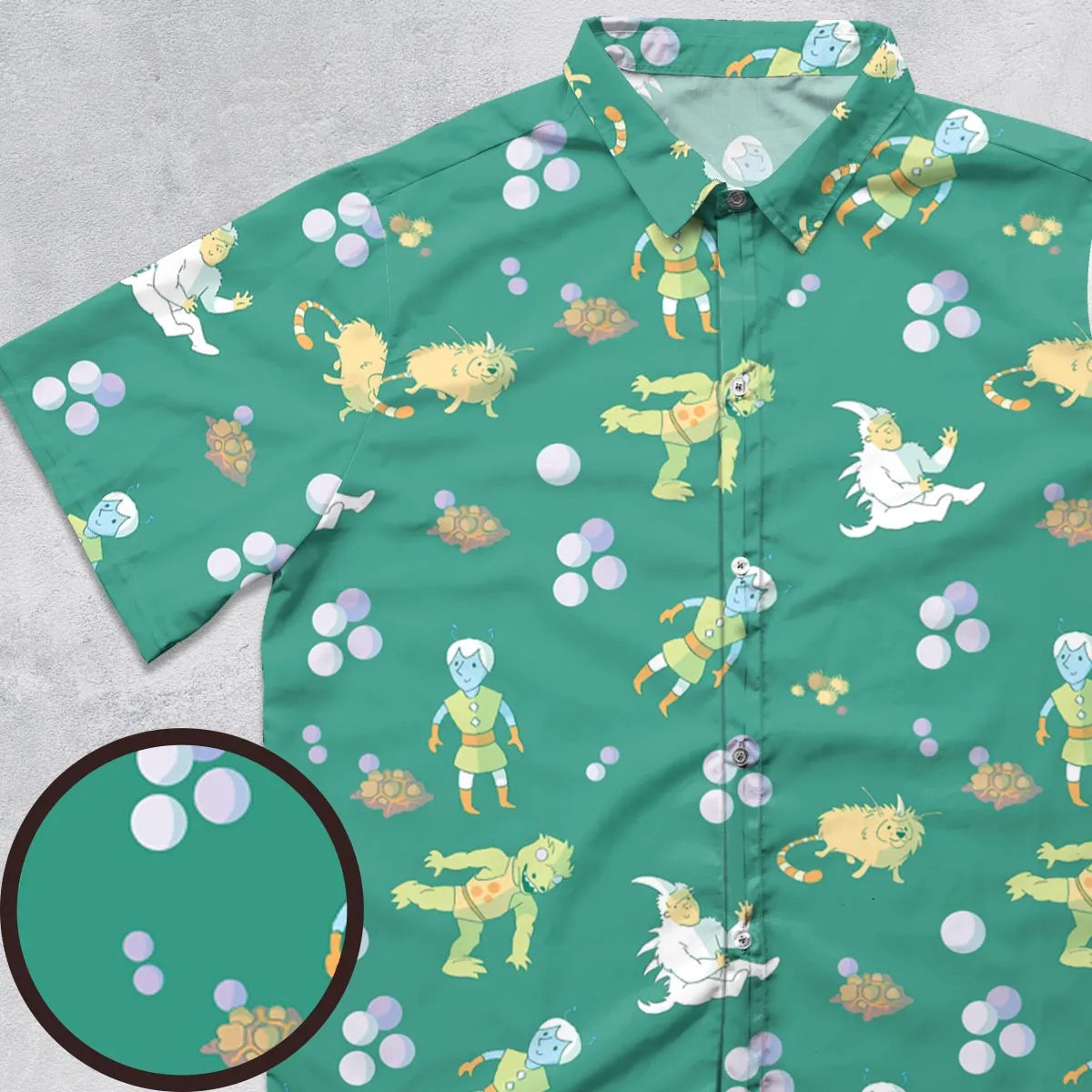 Short Sleeve Button Shirt - V1PVZAMP