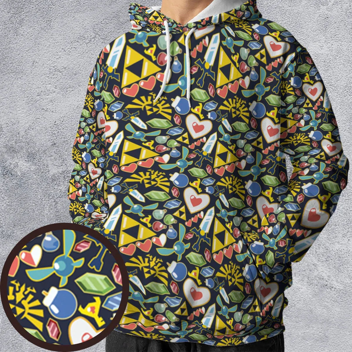 Full Print Hoodie - C5UZMTYW