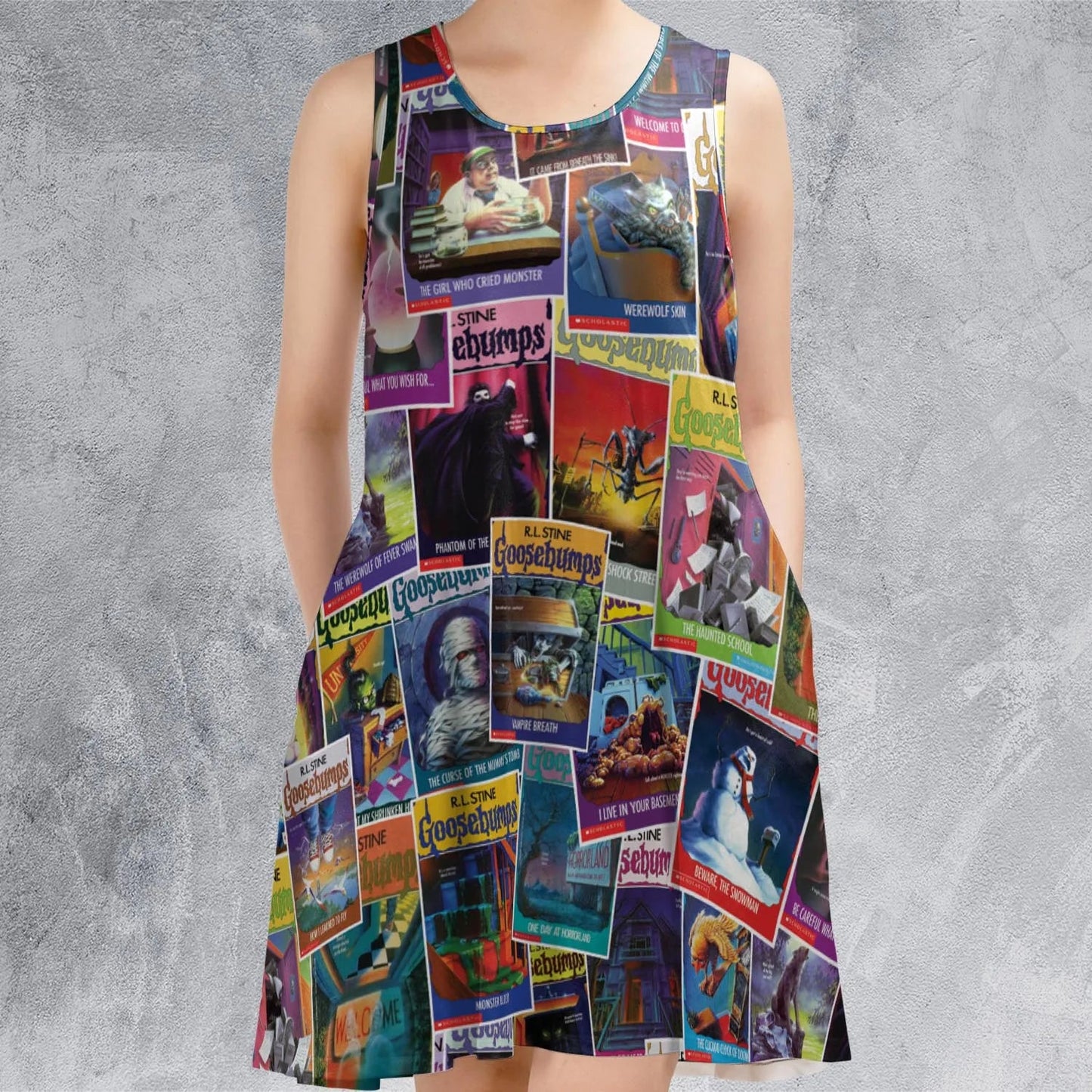 Casual Sleeveless Dress - WU23TCD2