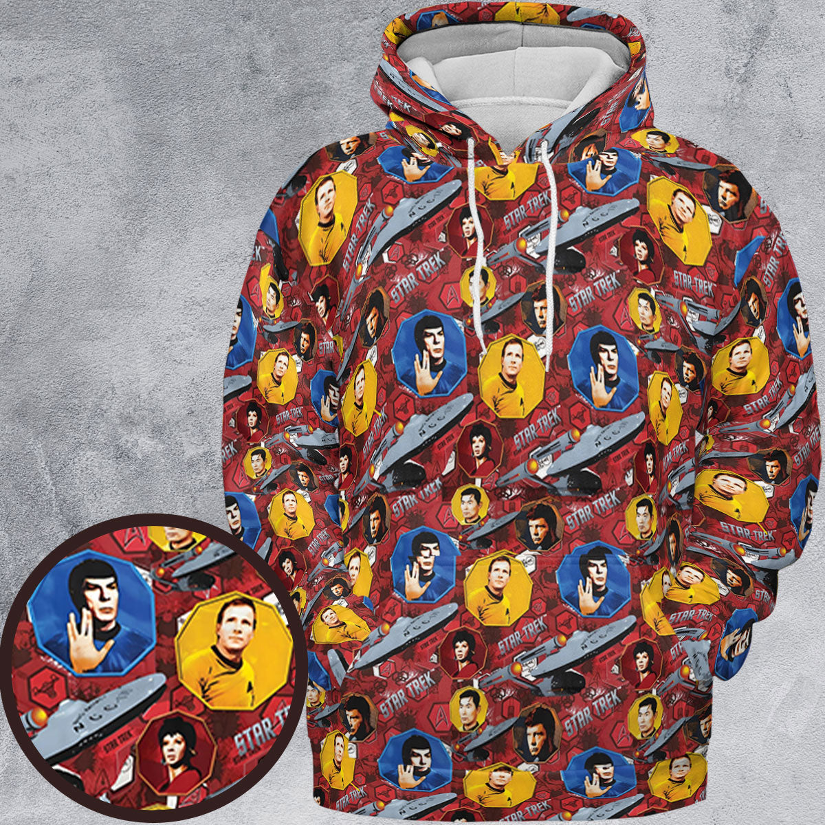 Full Print Hoodie - JYRX7X7B