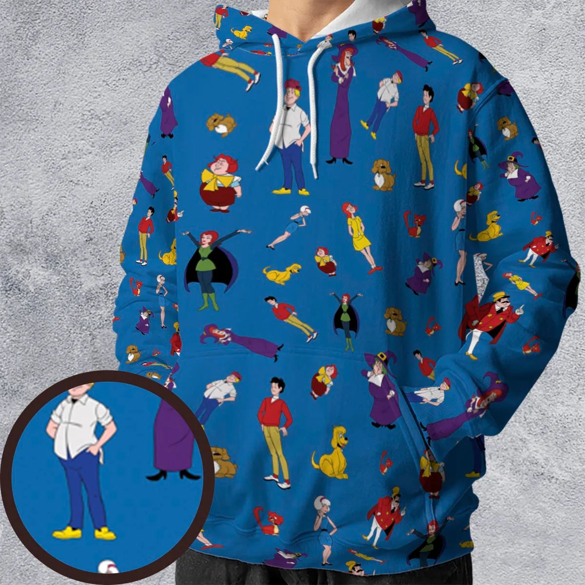 Full Print Hoodie - B71K22QU