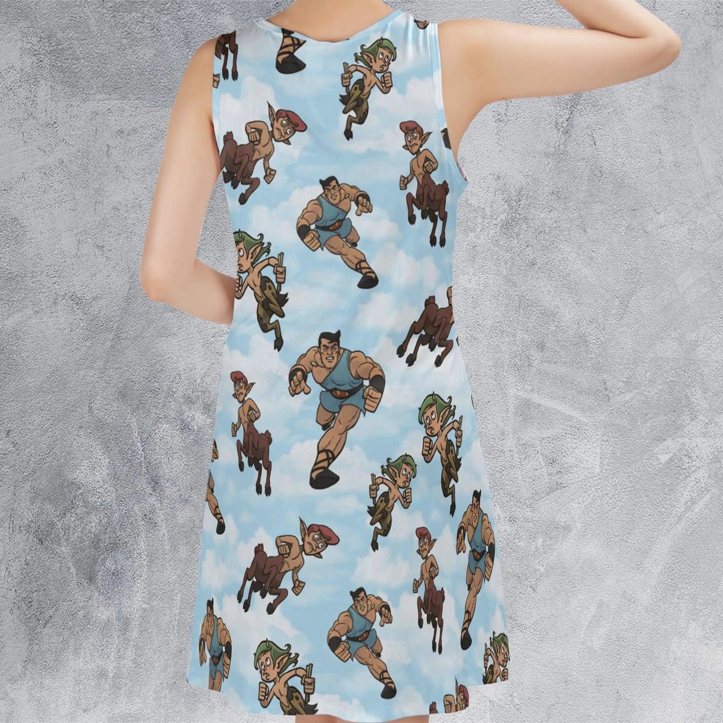 Casual Sleeveless Dress - BUXMK4EX