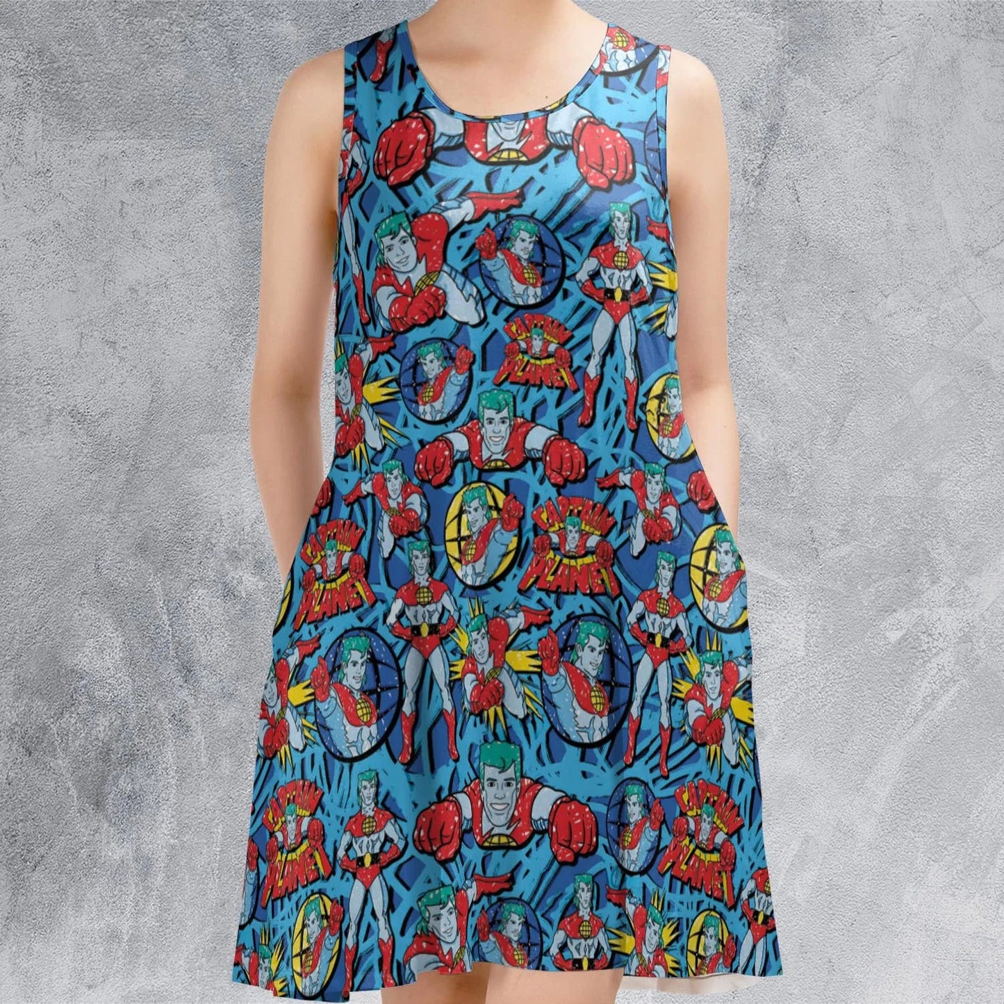 Casual Sleeveless Dress - 6XS6DWSP